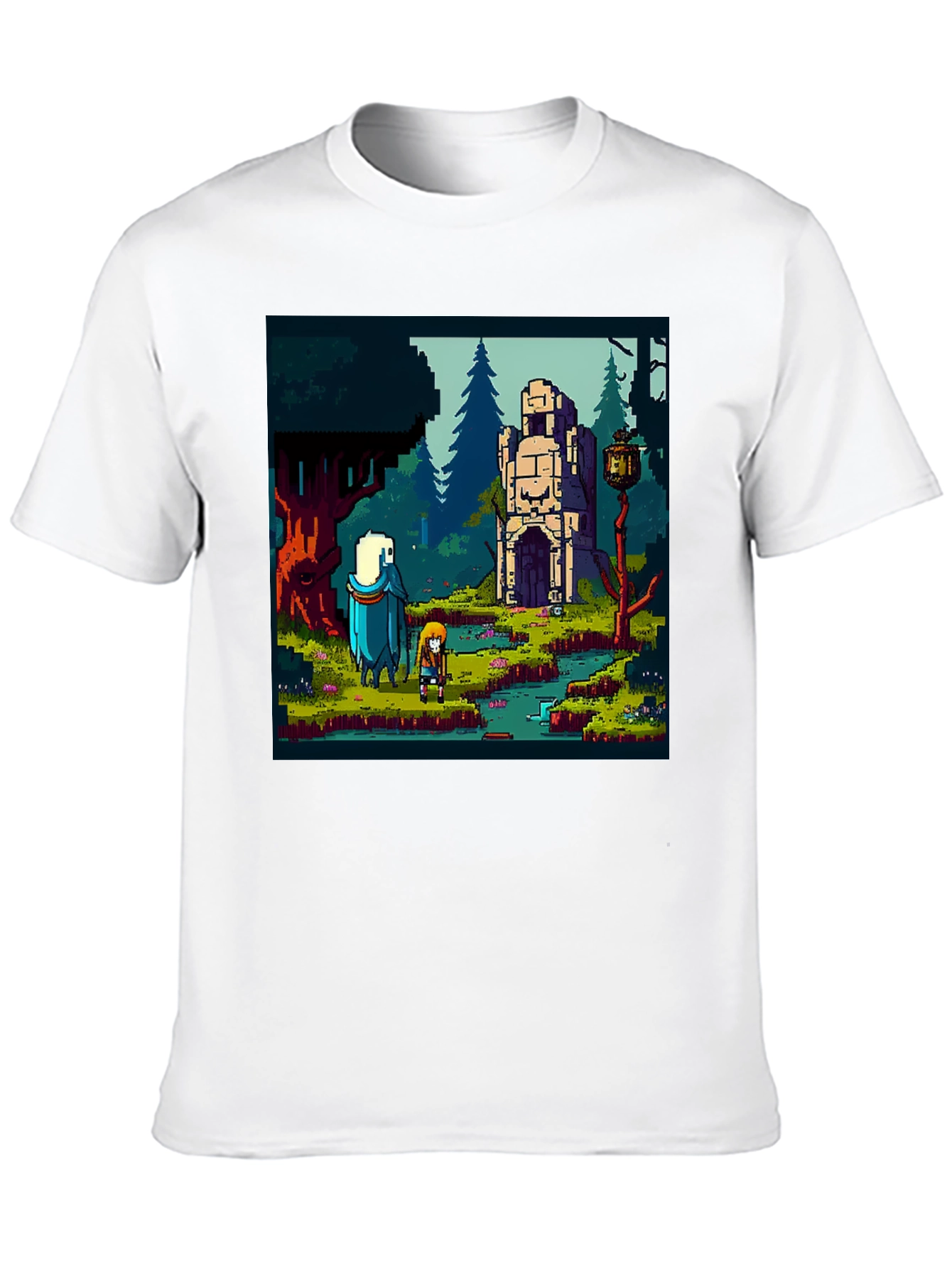 Retro Pixel Art T-Shirt