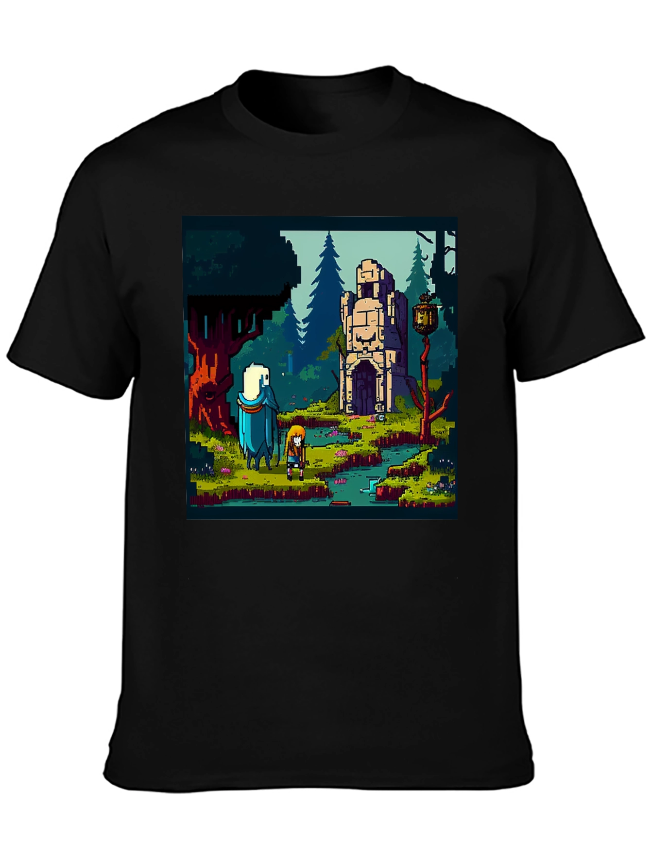Retro Pixel Art T-Shirt