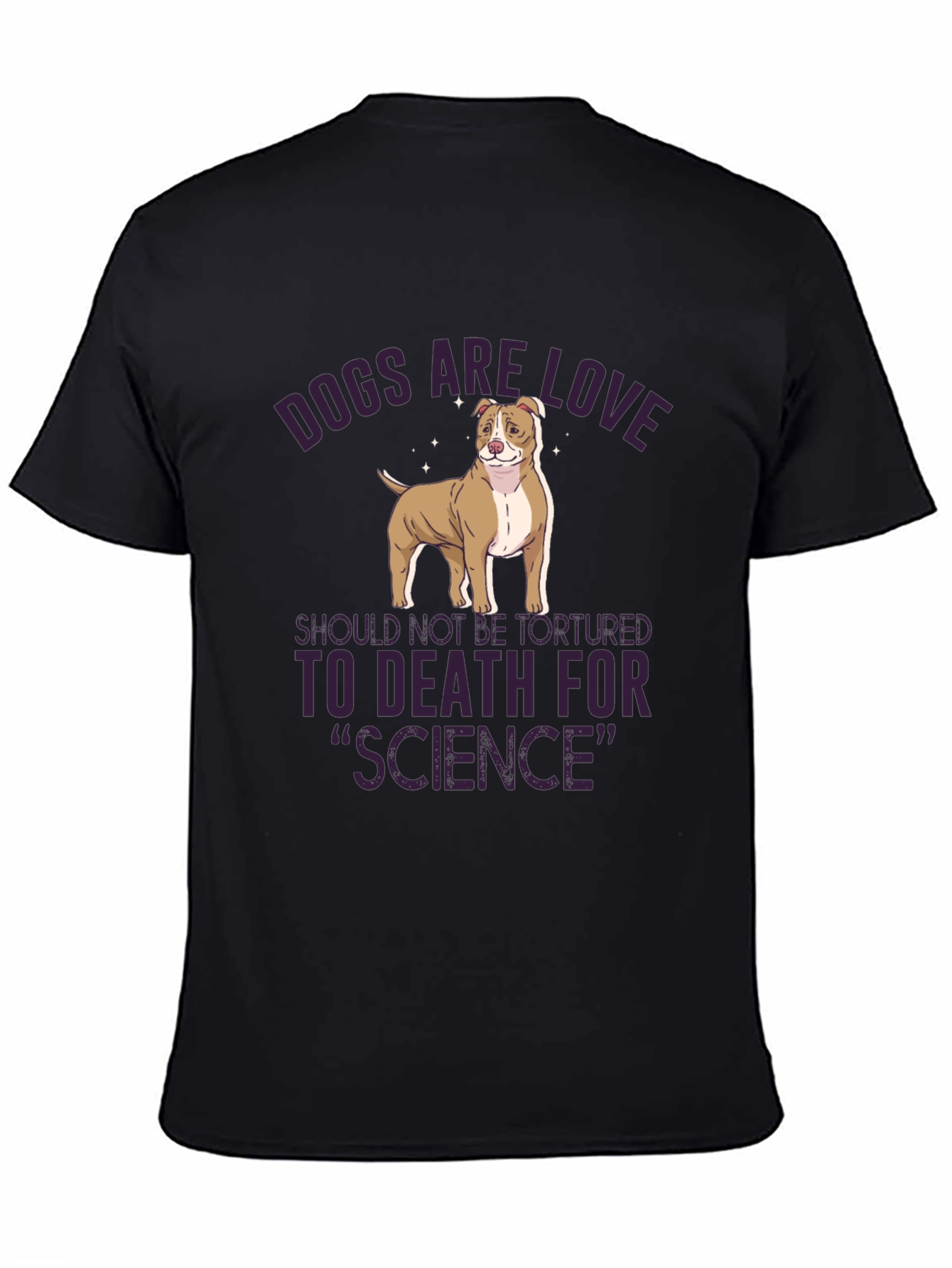 Dogs Are Love T-Shirt - Animal Rights Tee