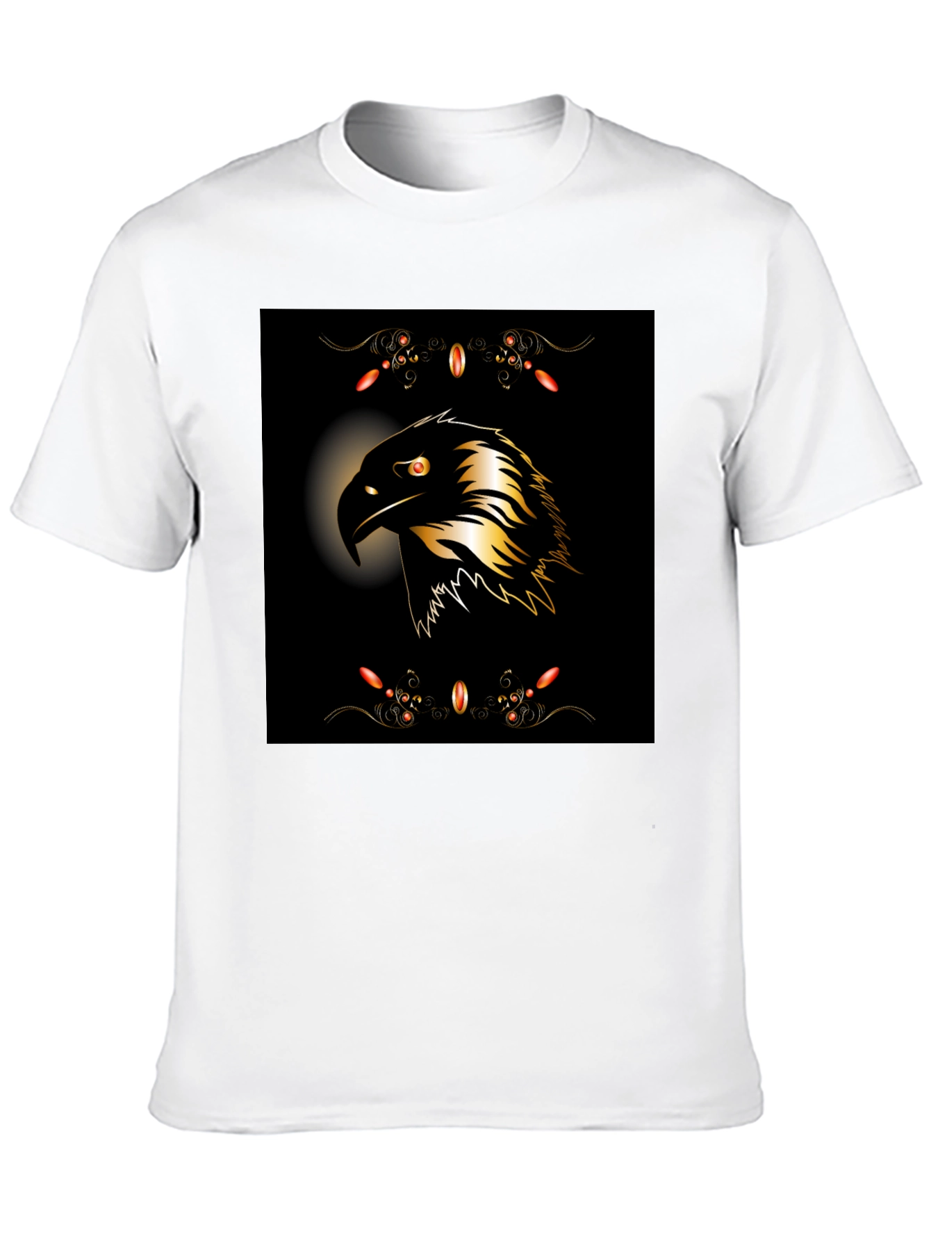 Bold Eagle Graphic Black T-Shirt