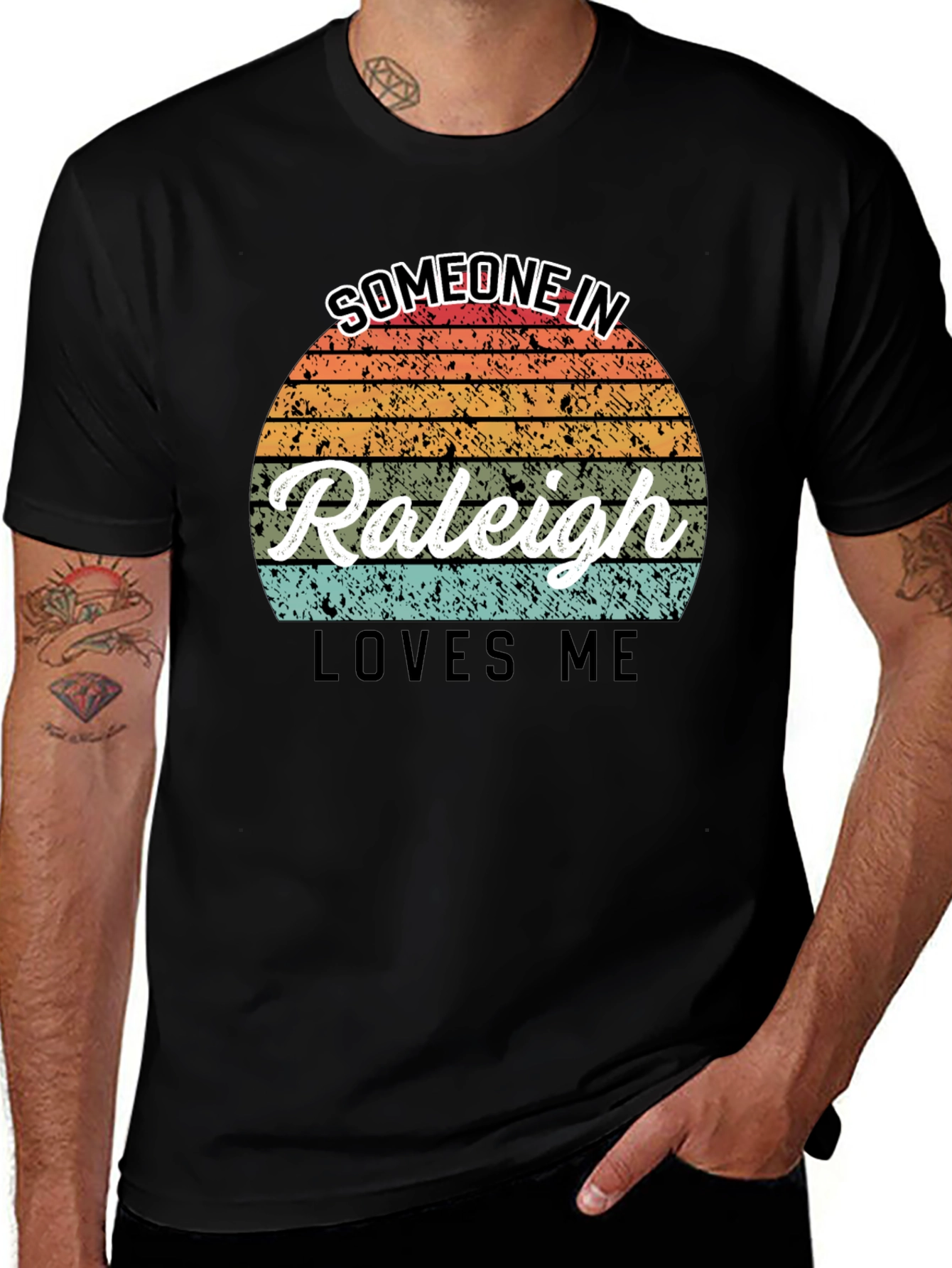 Someone In Raleigh Loves Me T-Shirt
