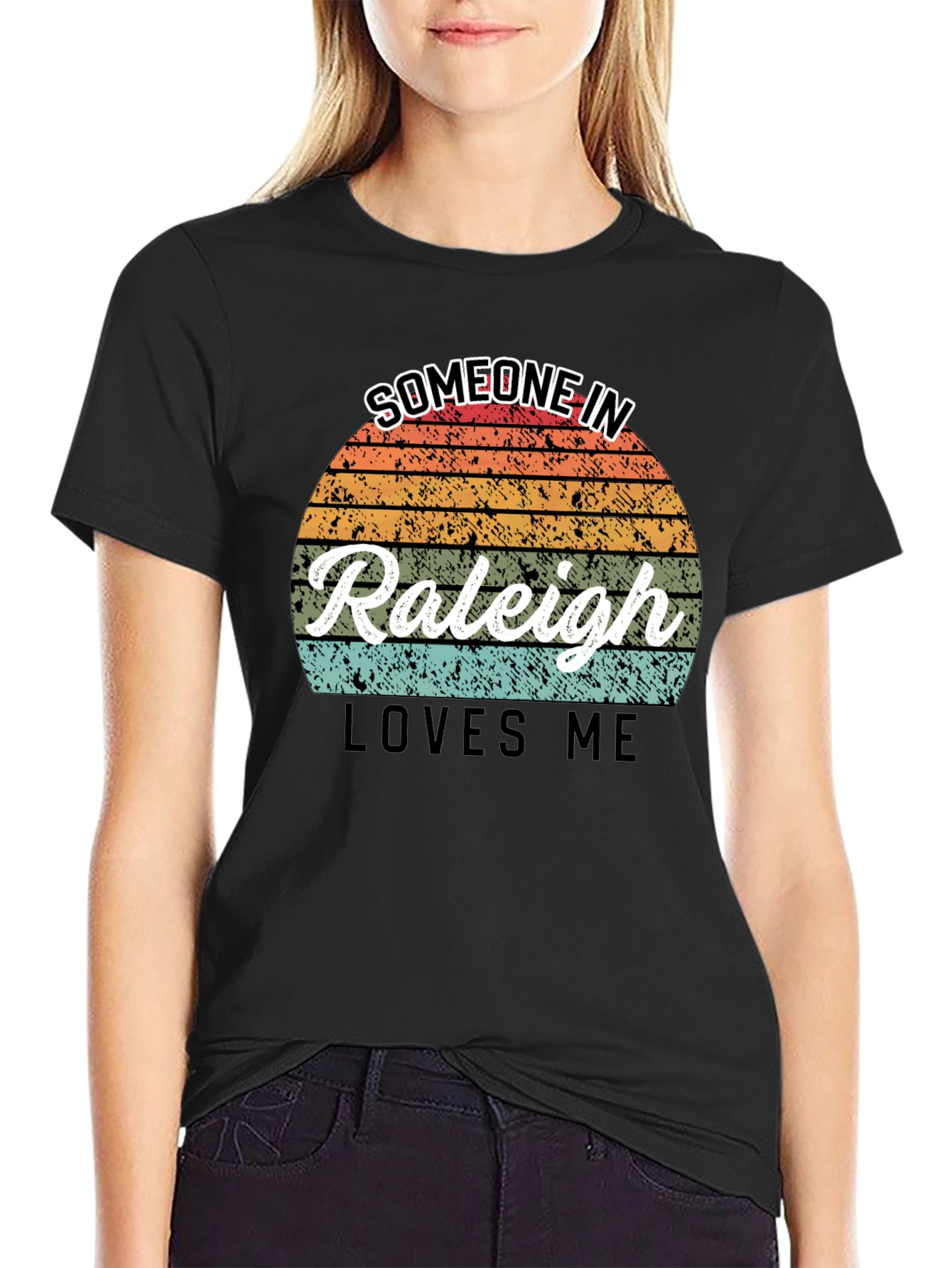 Someone In Raleigh Loves Me T-Shirt