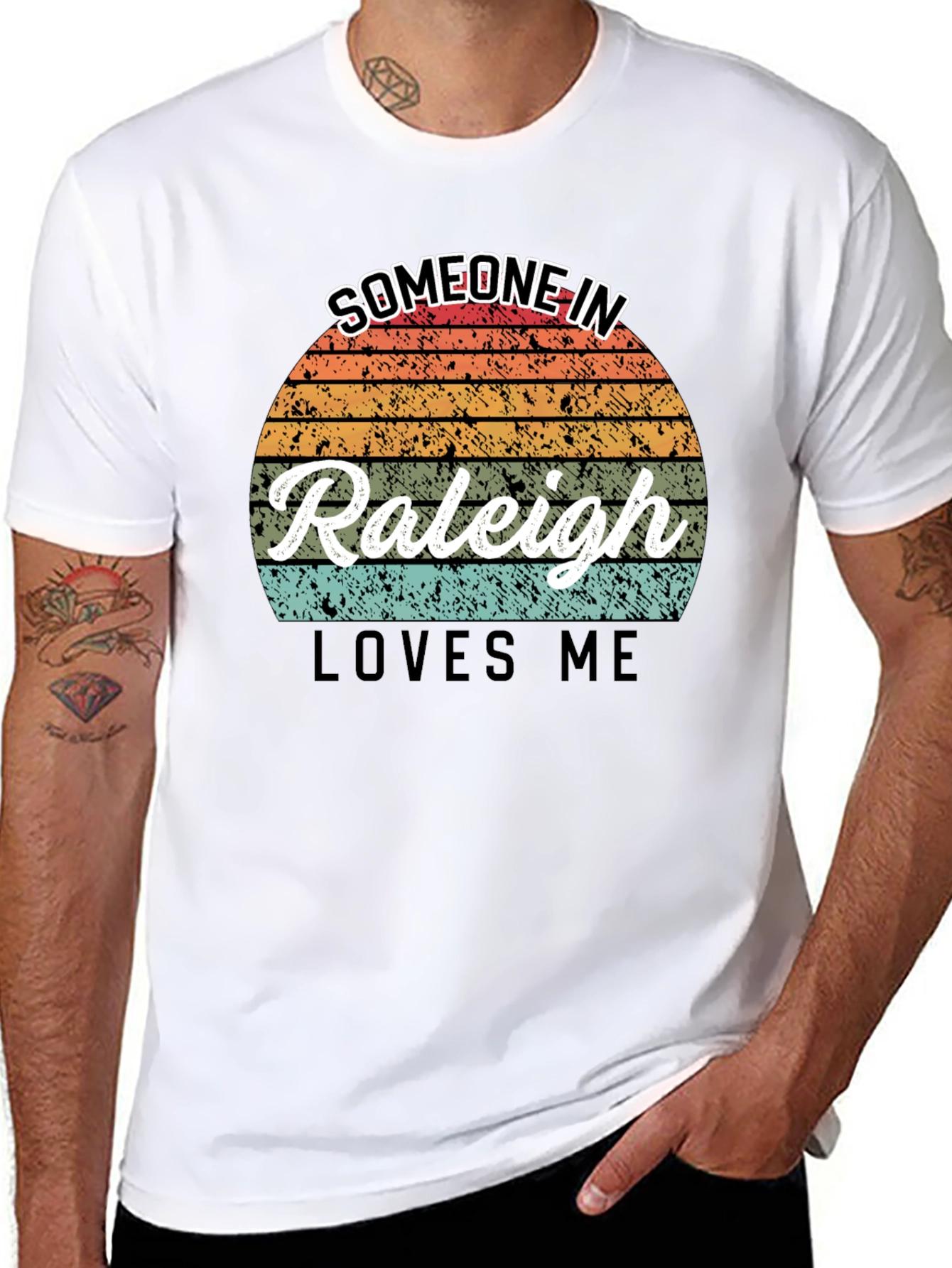 Someone In Raleigh Loves Me T-Shirt