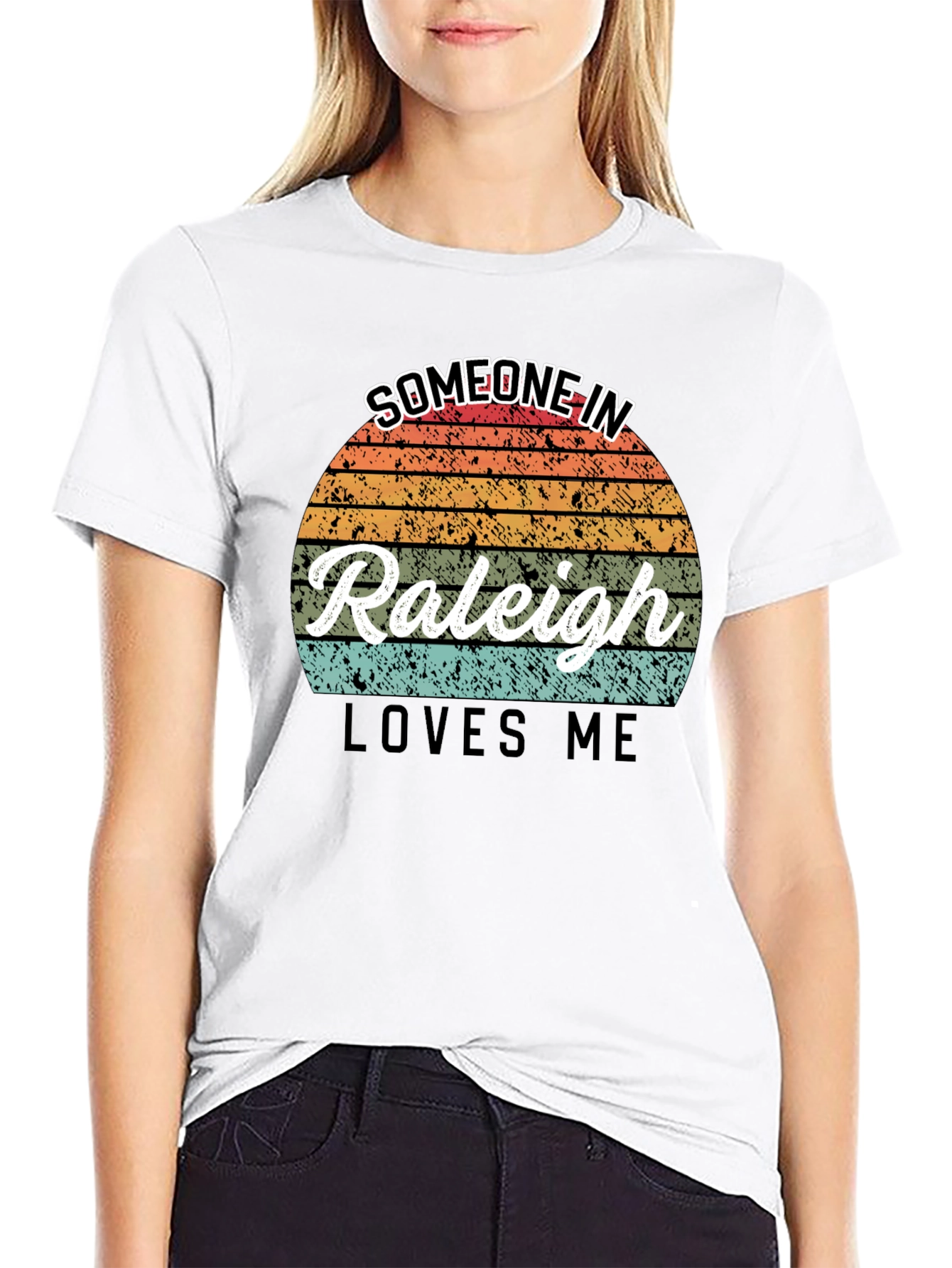 Someone In Raleigh Loves Me T-Shirt