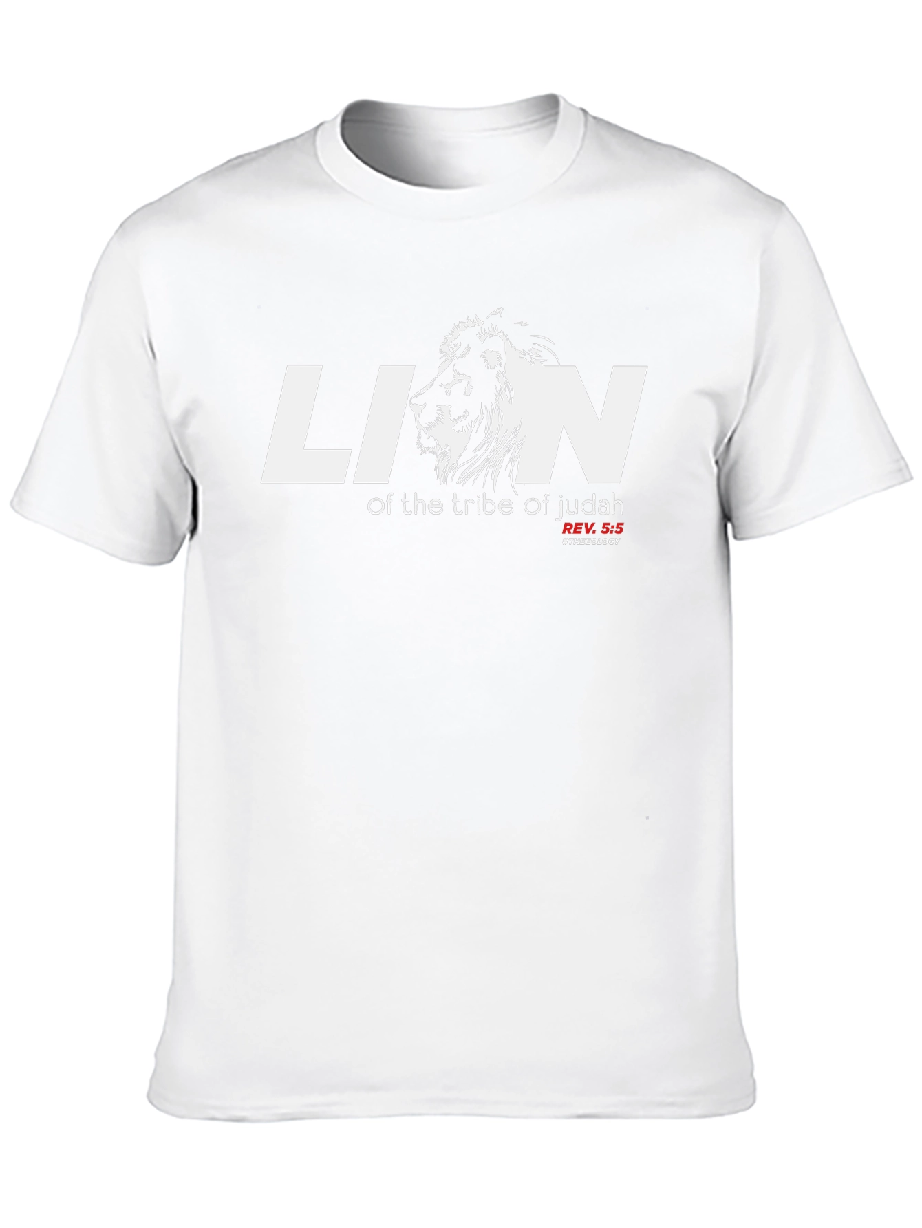 Lion of Judah Christian T-Shirt - Black