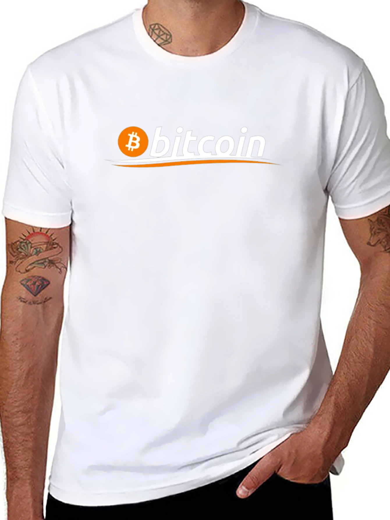 Bitcoin Graphic Tee - Crypto Fashion