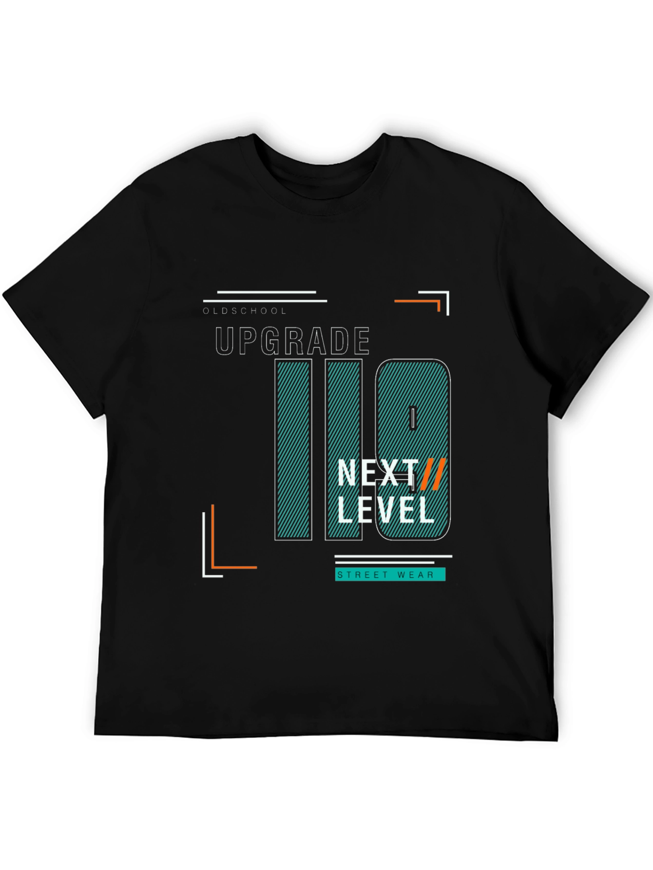 Upgrade Black Graphic Tee