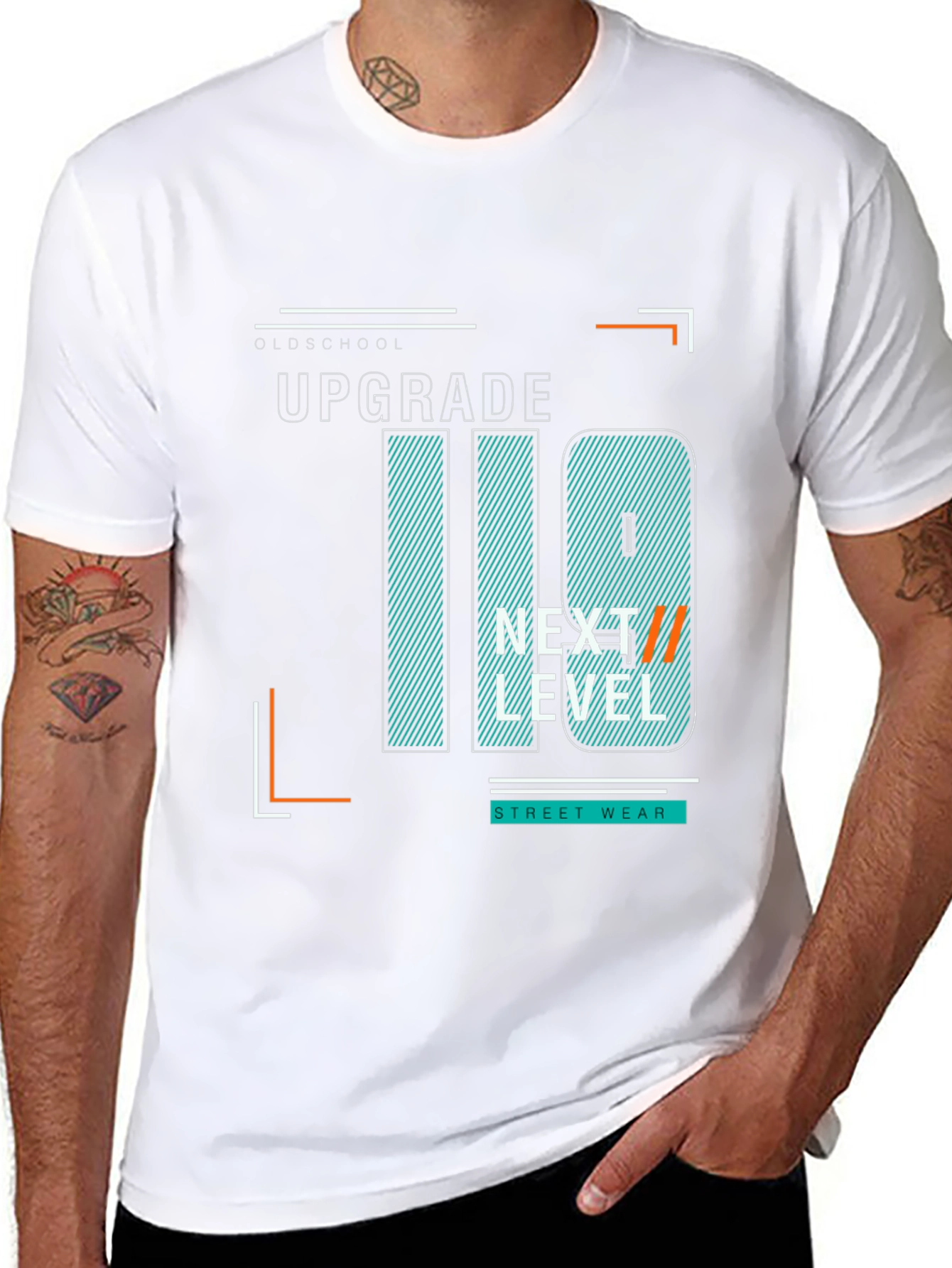 Upgrade Black Graphic Tee