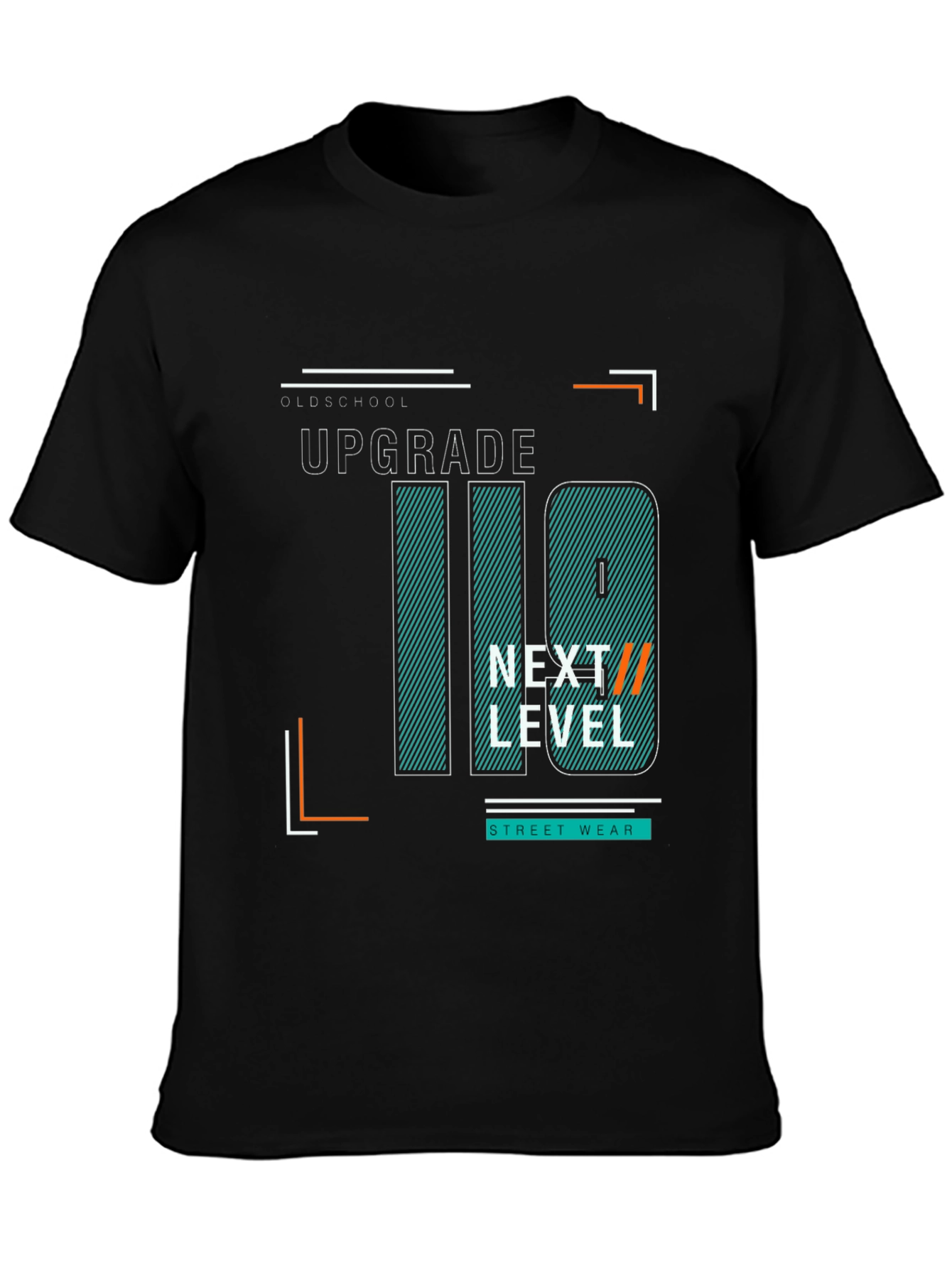 Upgrade Black Graphic Tee