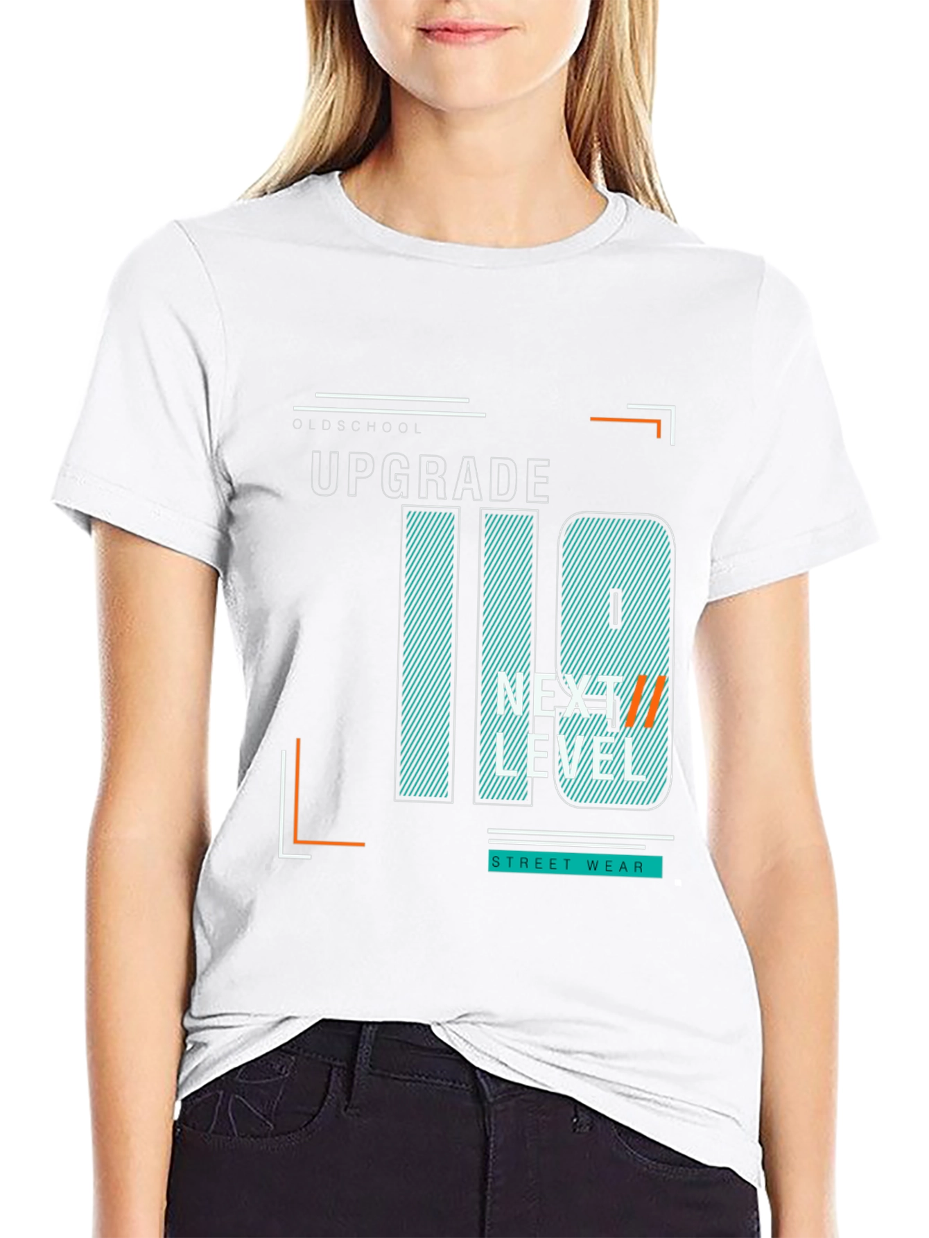Upgrade Black Graphic Tee