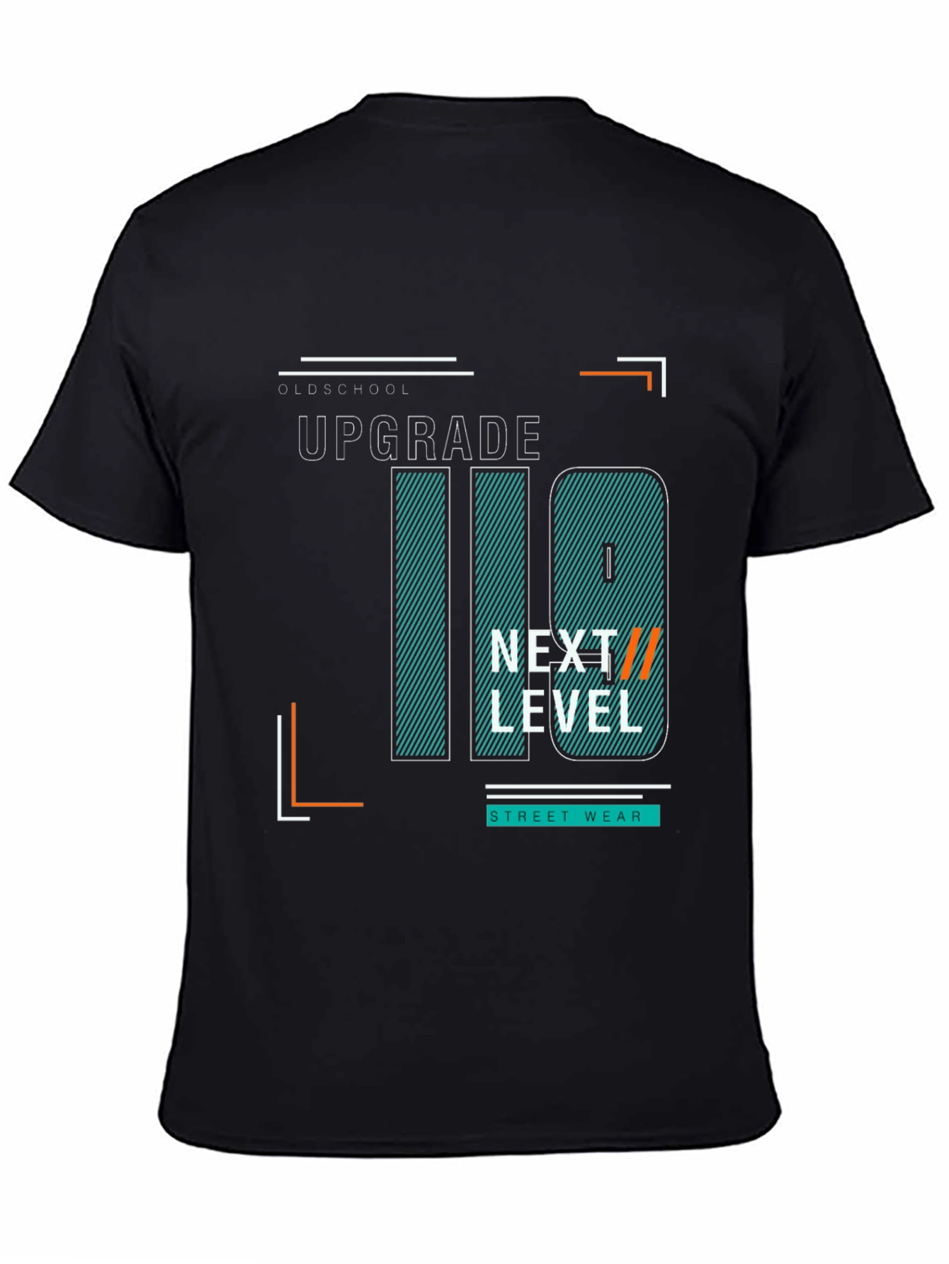 Upgrade Black Graphic Tee