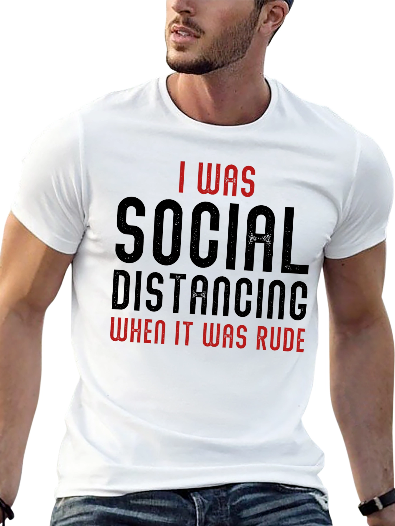 Social Distancing Humor T-Shirt