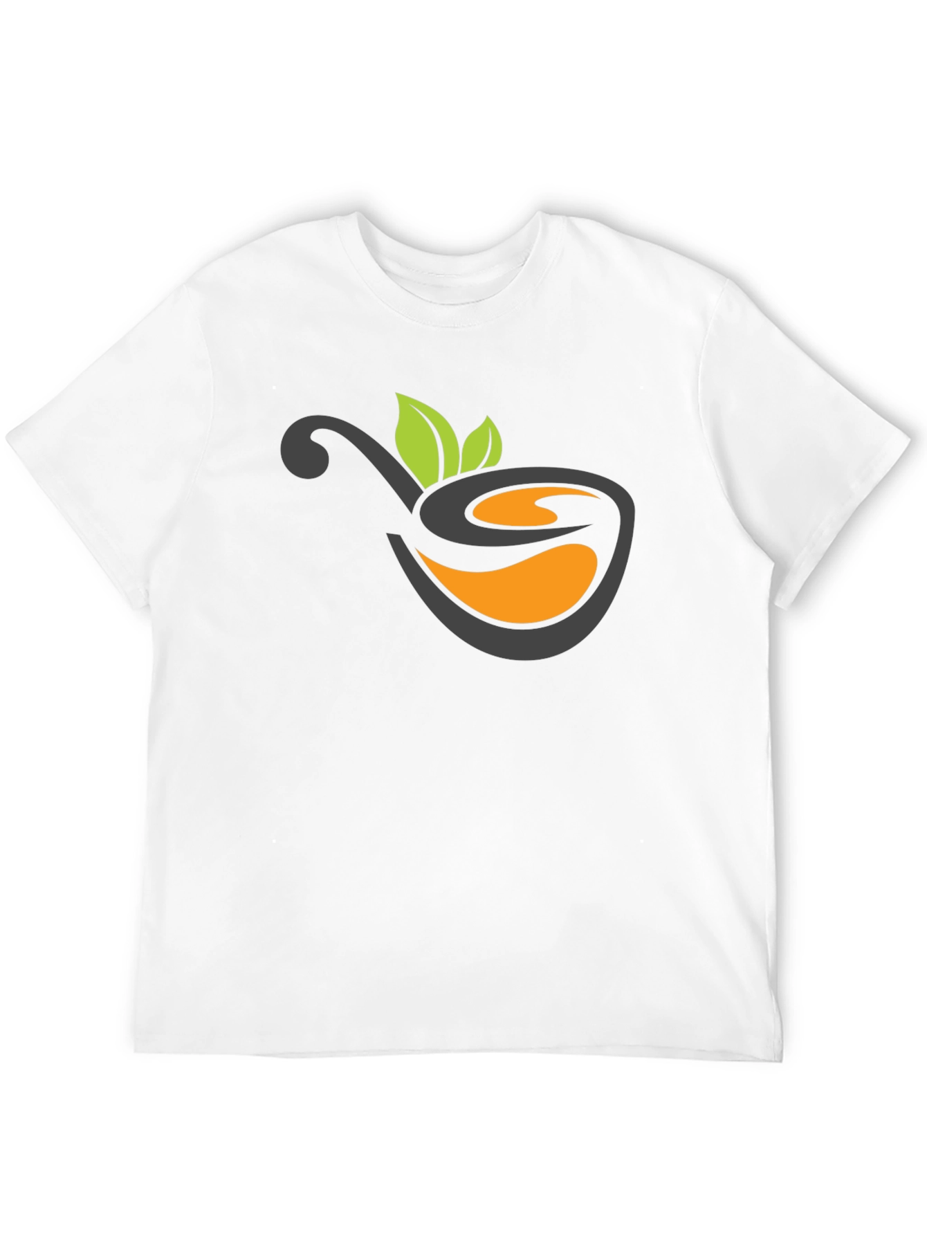 Nature Tea Logo Black T-Shirt