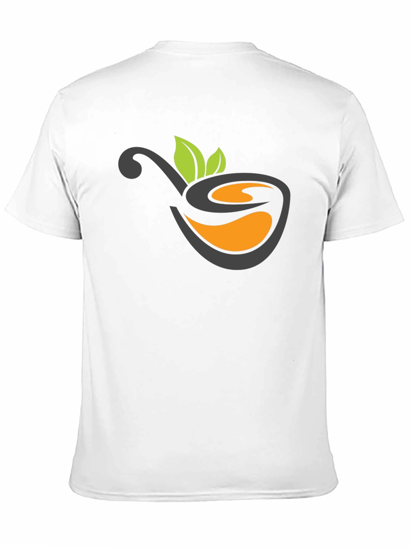 Nature Tea Logo Black T-Shirt