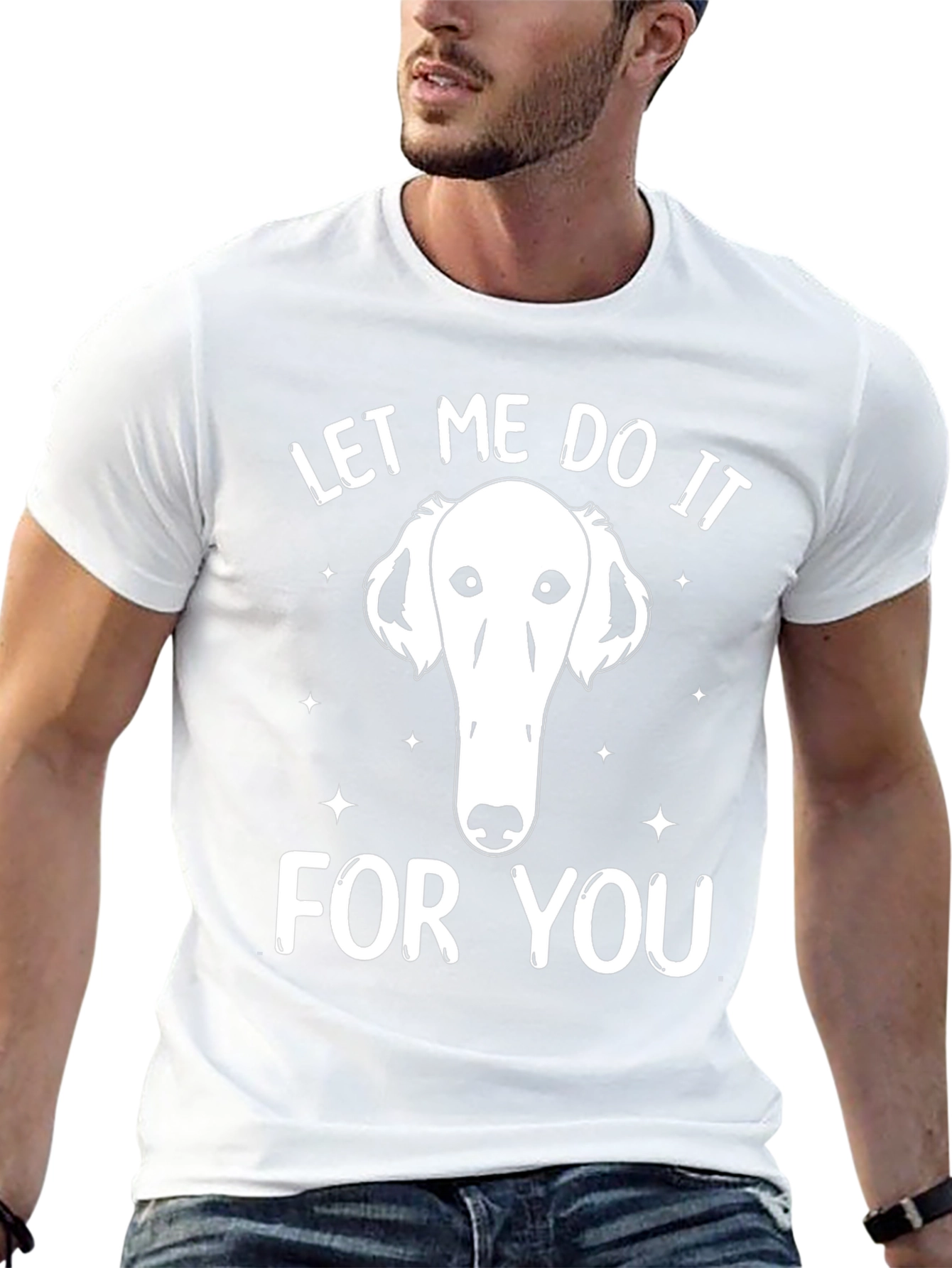 Let Me Do It For You Dog T-Shirt