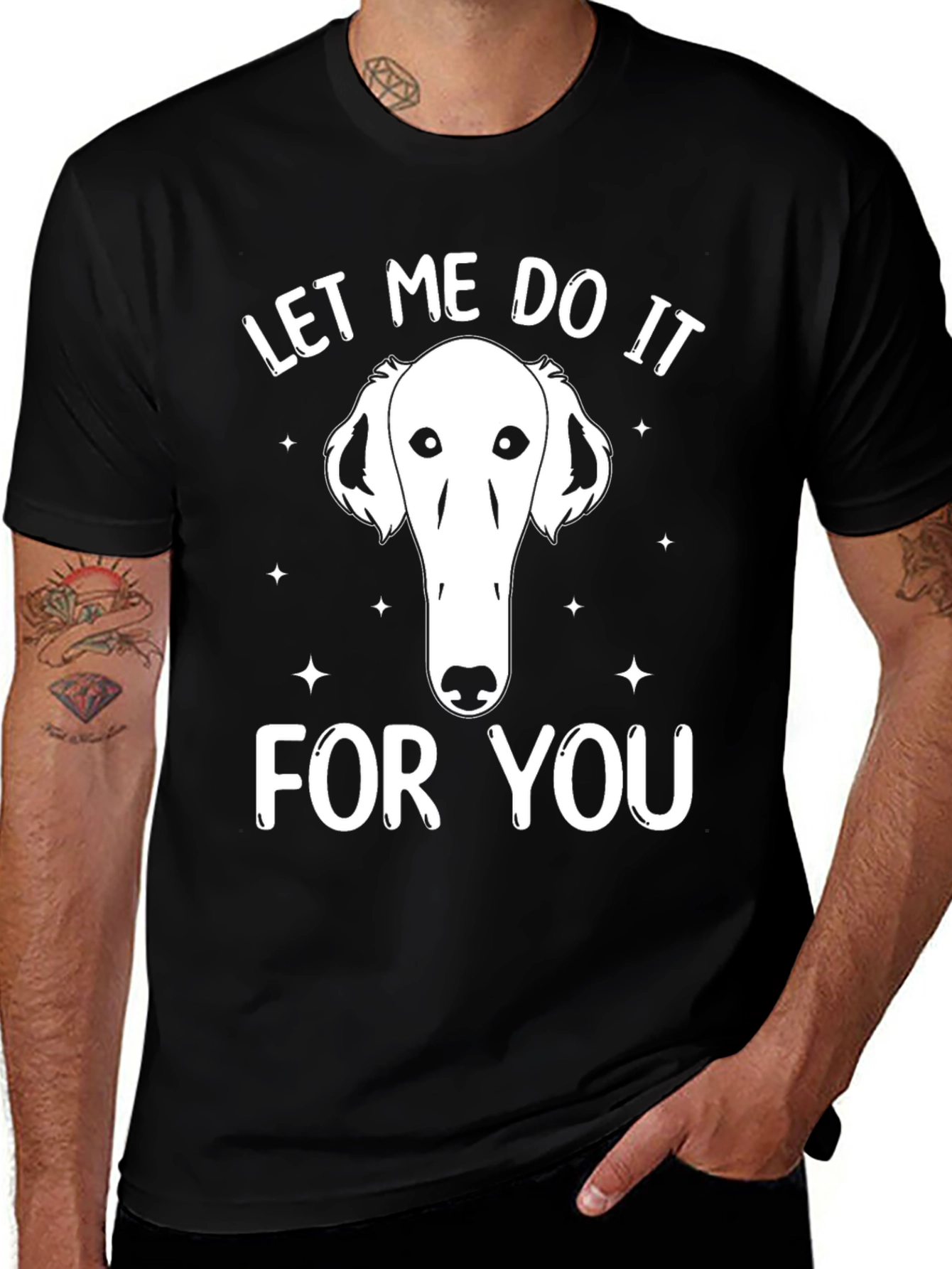 Let Me Do It For You Dog T-Shirt