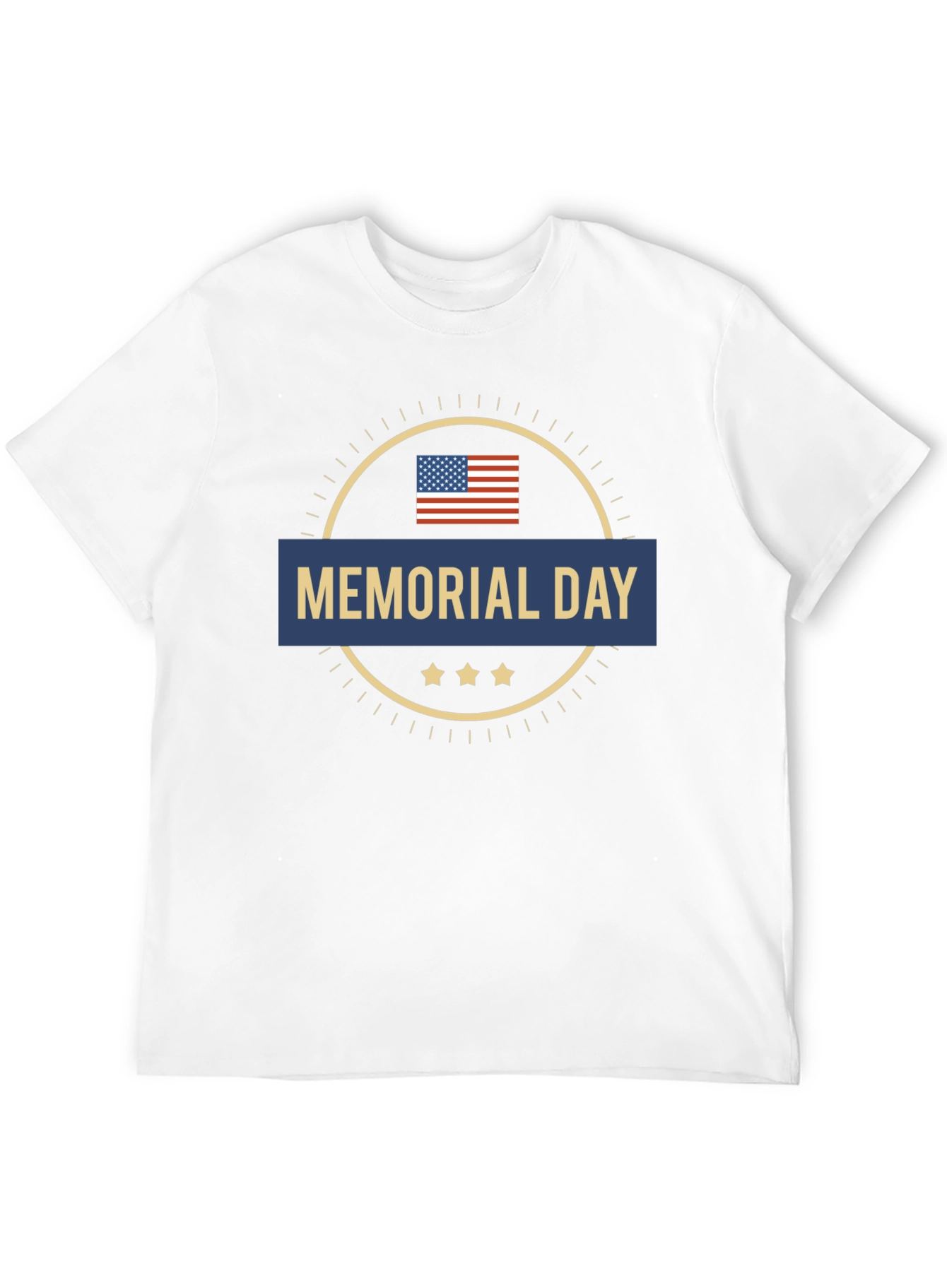Memorial Day Graphic Tee - Patriotic T-Shirt