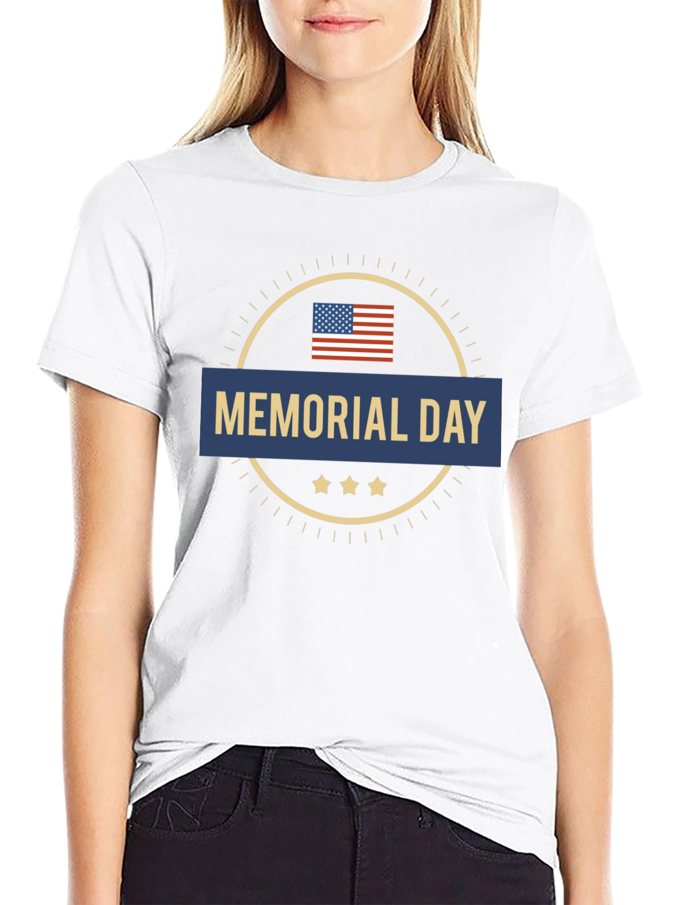 Memorial Day Graphic Tee - Patriotic T-Shirt