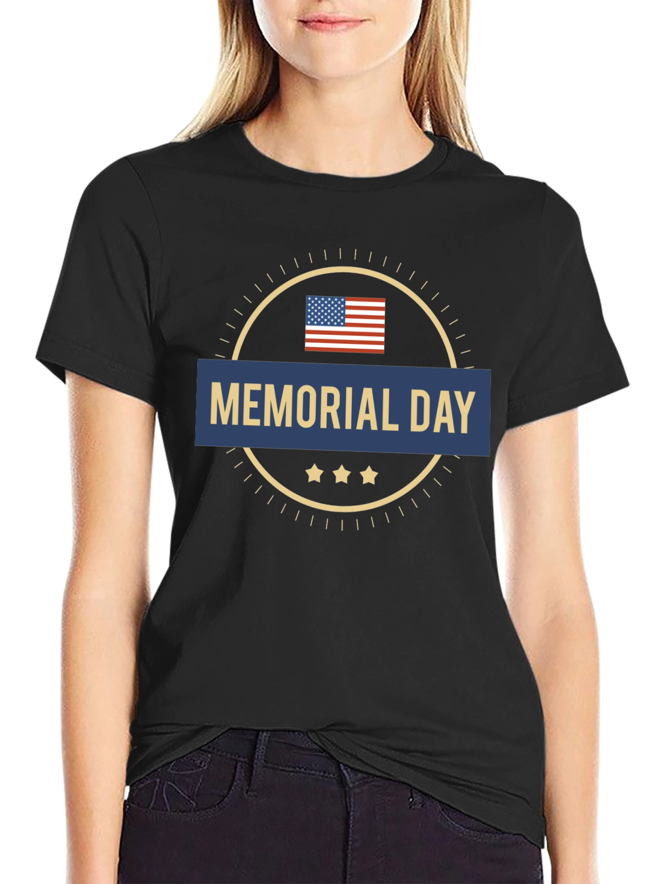 Memorial Day Graphic Tee - Patriotic T-Shirt