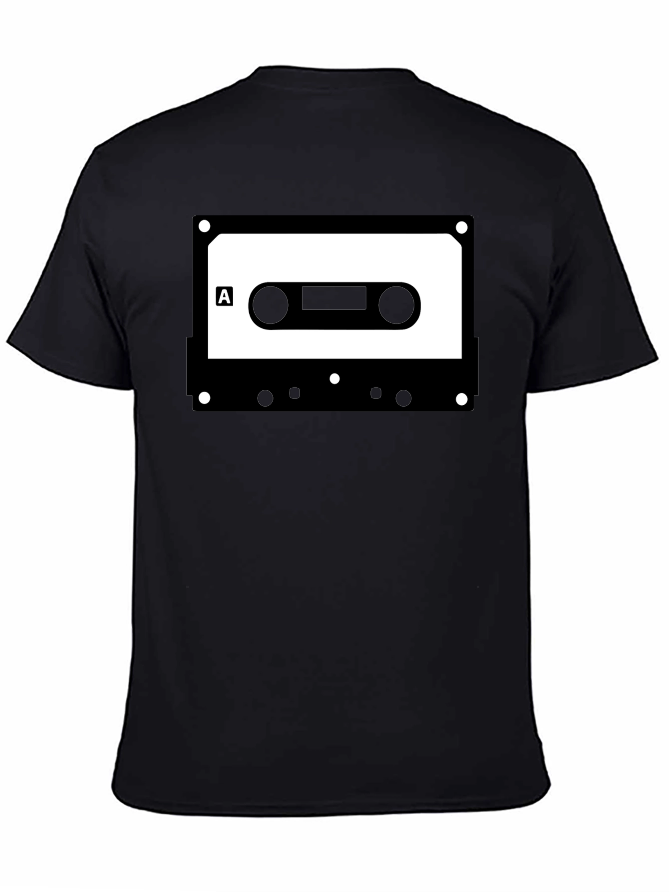 Retro Cassette Tape Graphic Tee - Classic Audio Cool