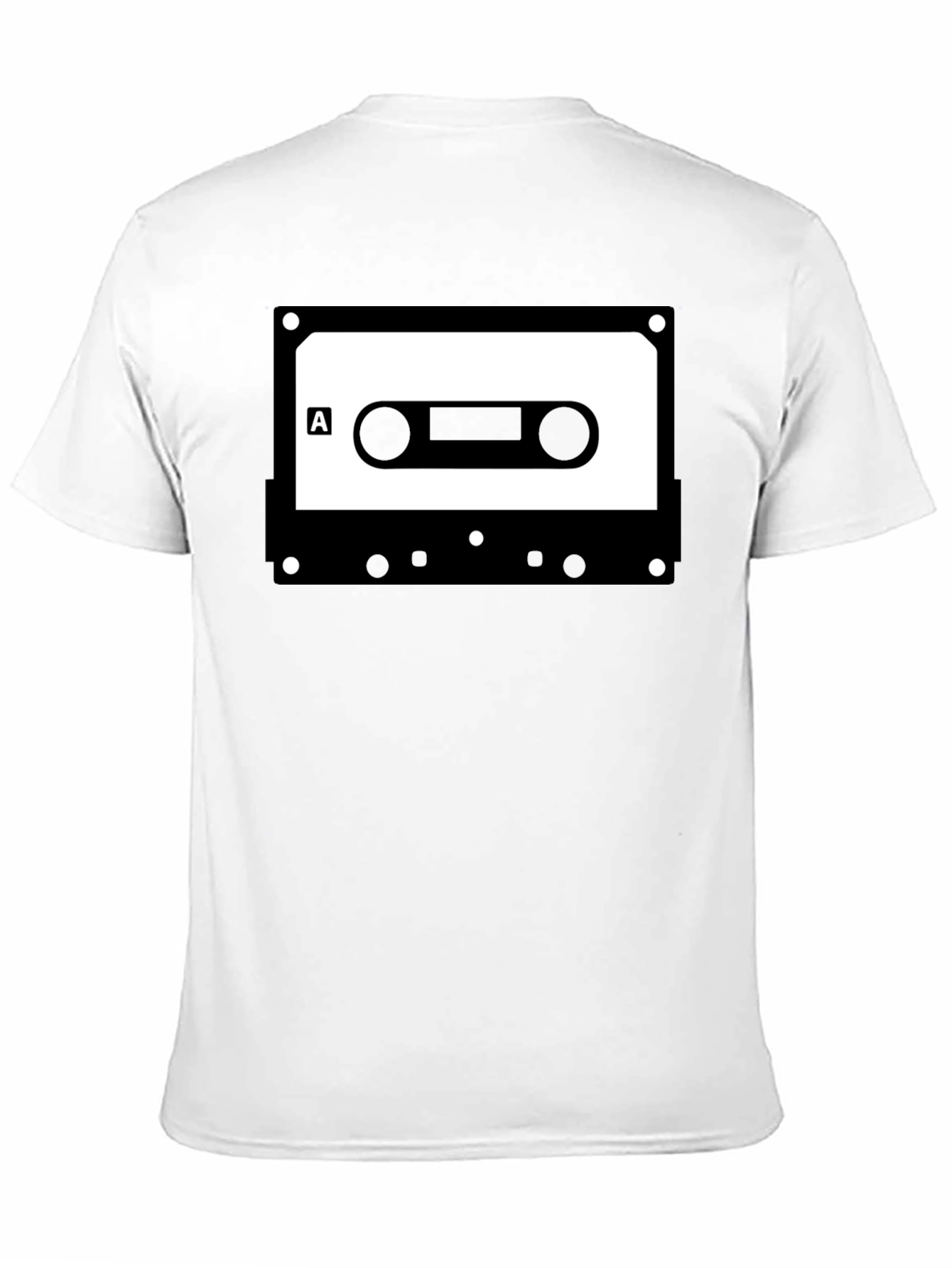 Retro Cassette Tape Graphic Tee - Classic Audio Cool