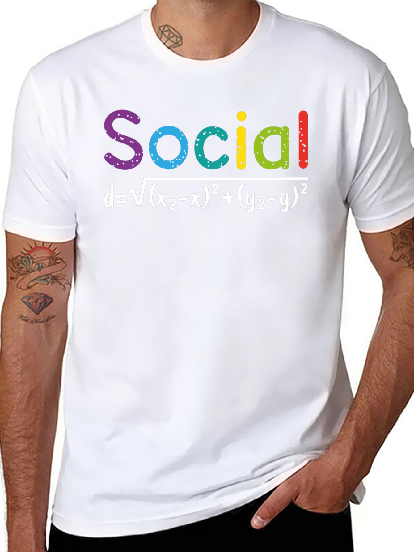 Social Distance Formula T-Shirt