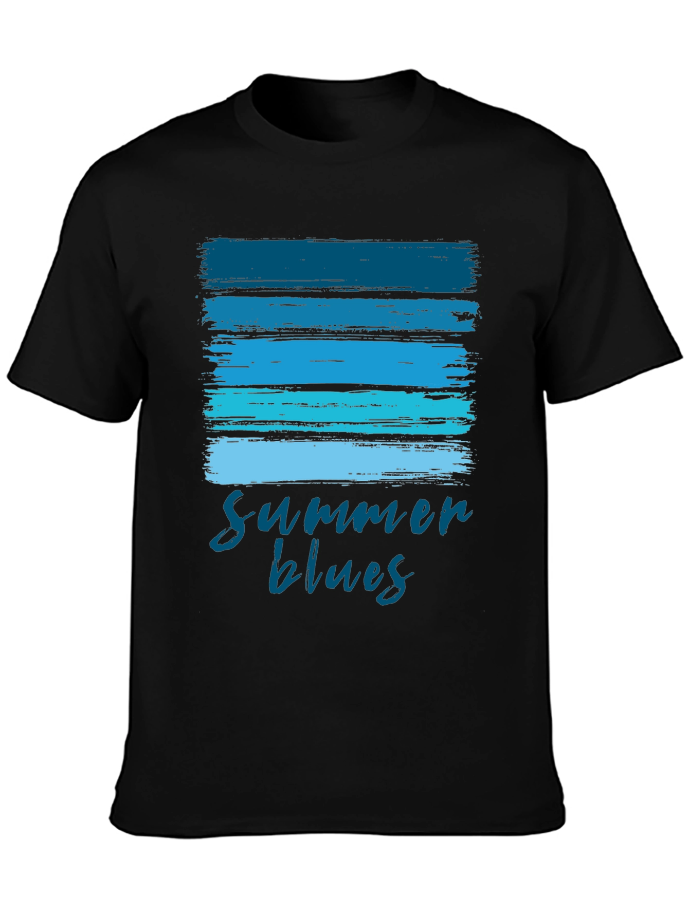 Summer Blues Graphic T-Shirt - Cool & Casual