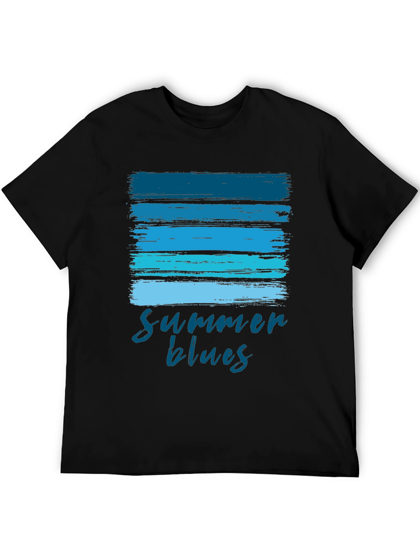 Summer Blues Graphic T-Shirt - Cool & Casual