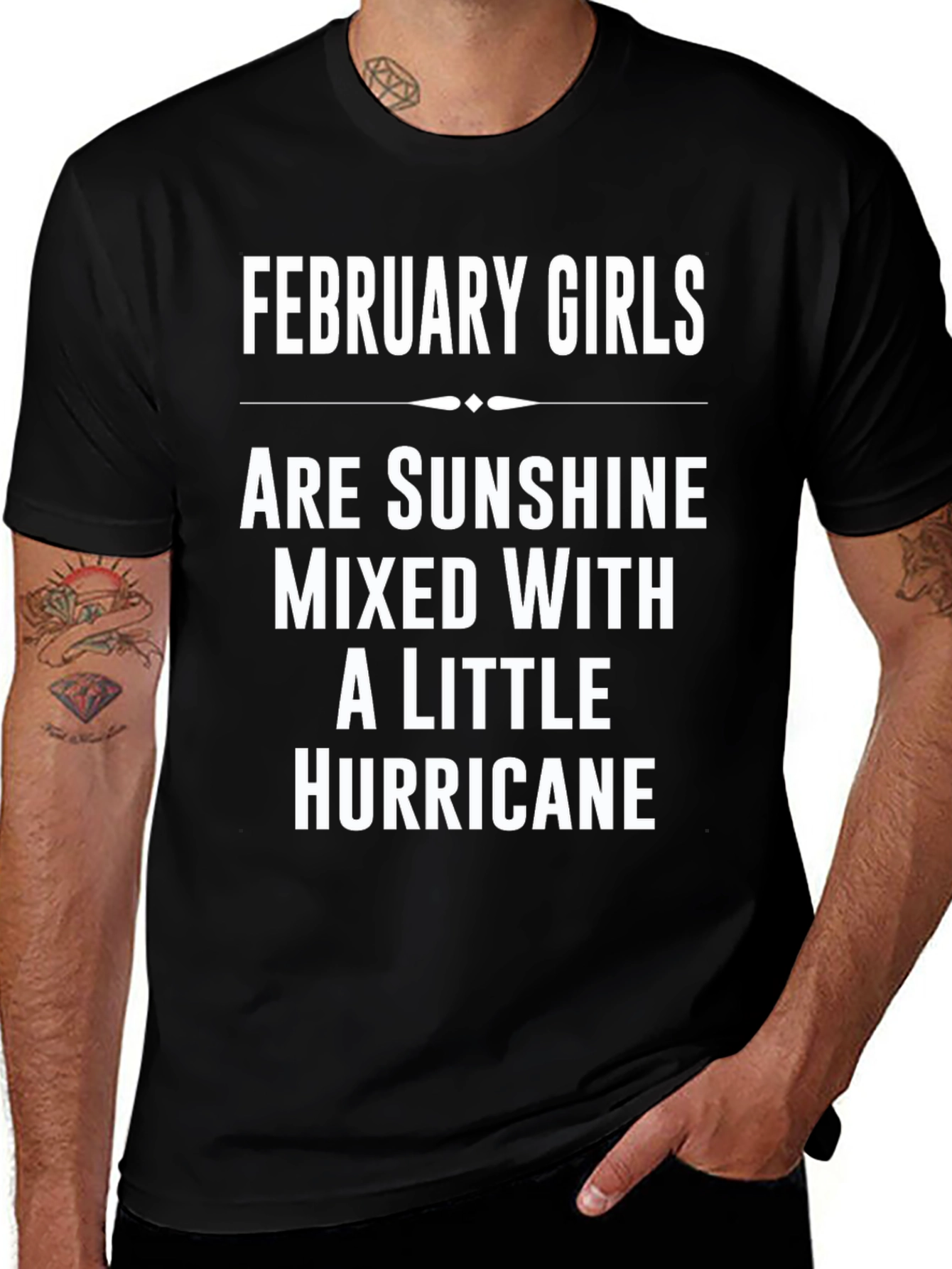 February Girls T-Shirt: Sunshine & Hurricane