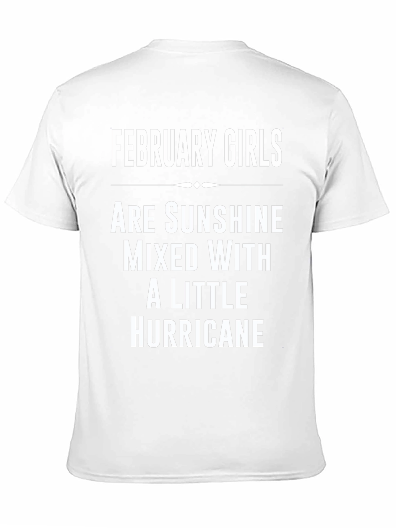 February Girls T-Shirt: Sunshine & Hurricane