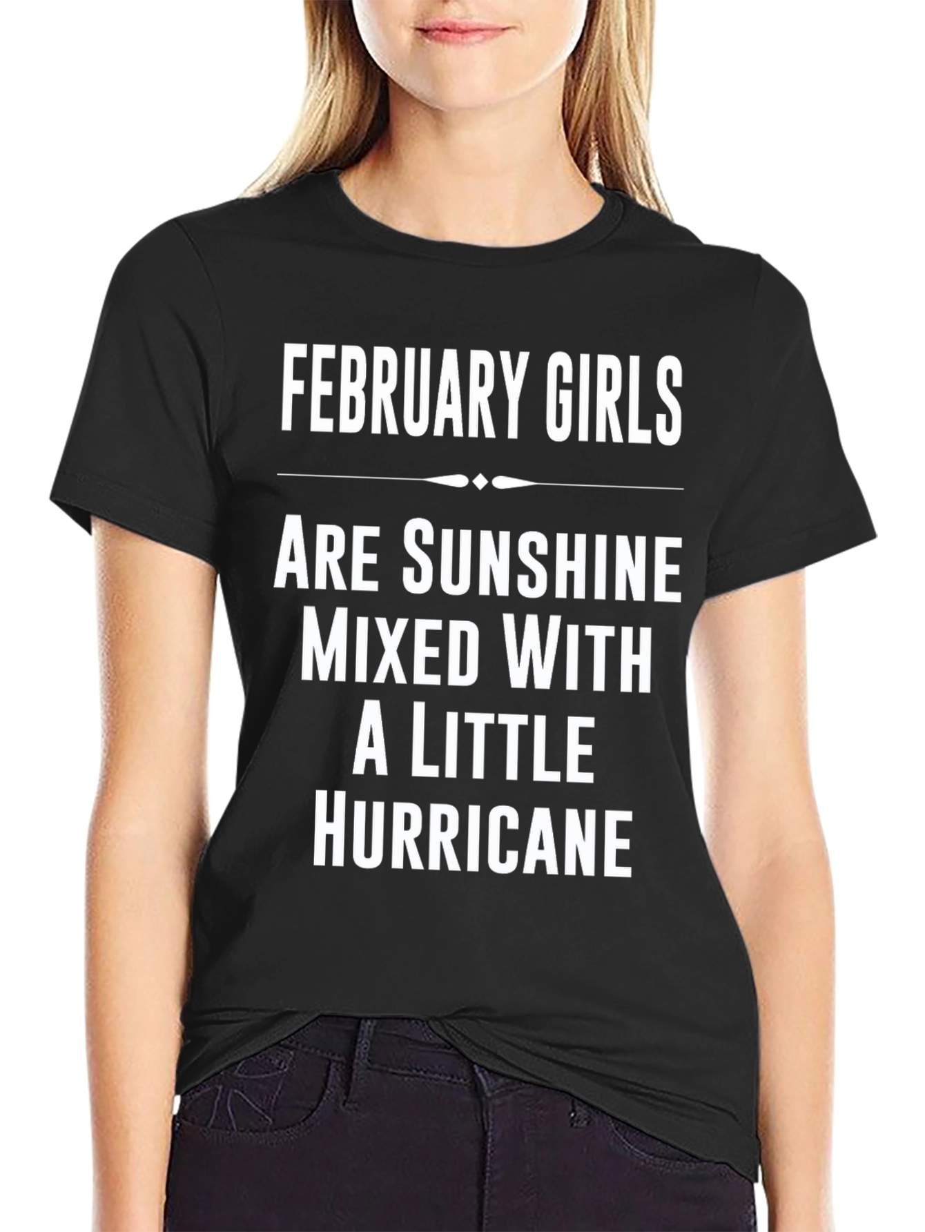 February Girls T-Shirt: Sunshine & Hurricane
