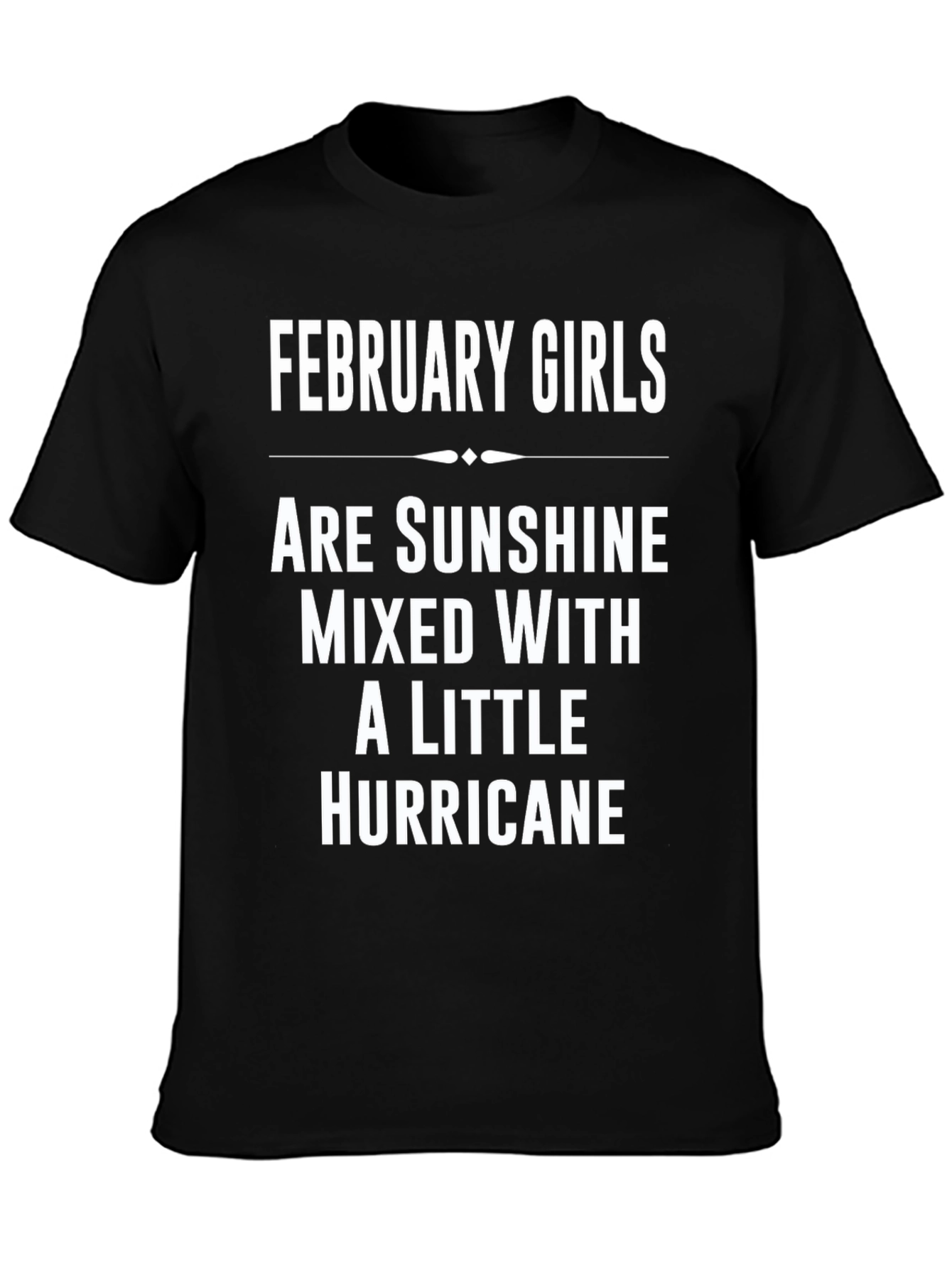 February Girls T-Shirt: Sunshine & Hurricane