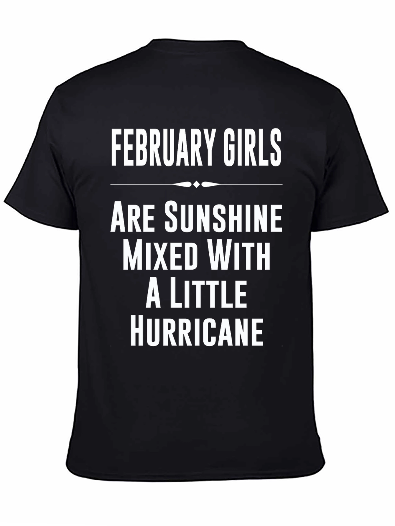 February Girls T-Shirt: Sunshine & Hurricane