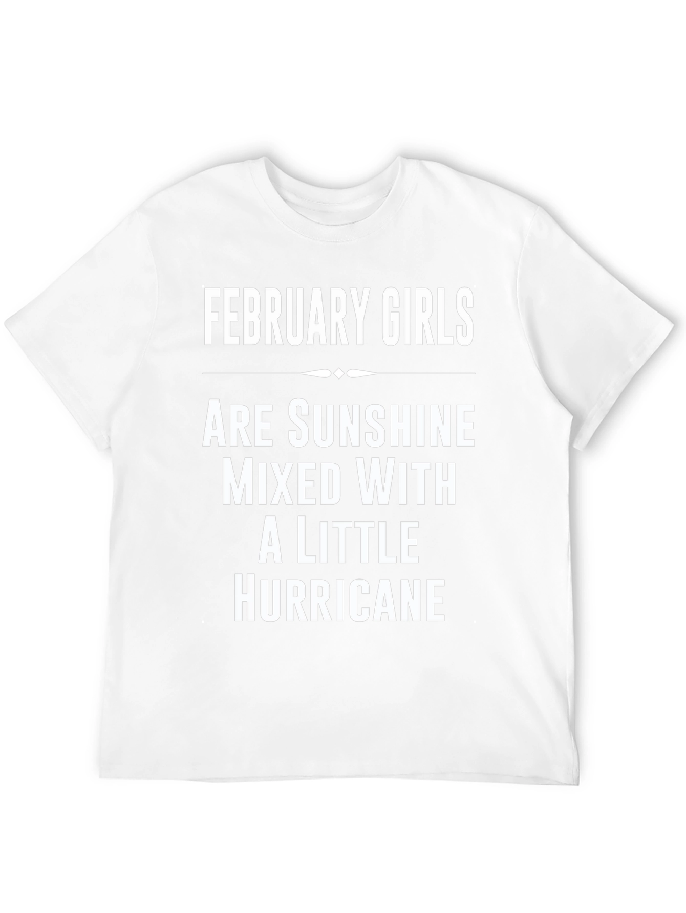 February Girls T-Shirt: Sunshine & Hurricane