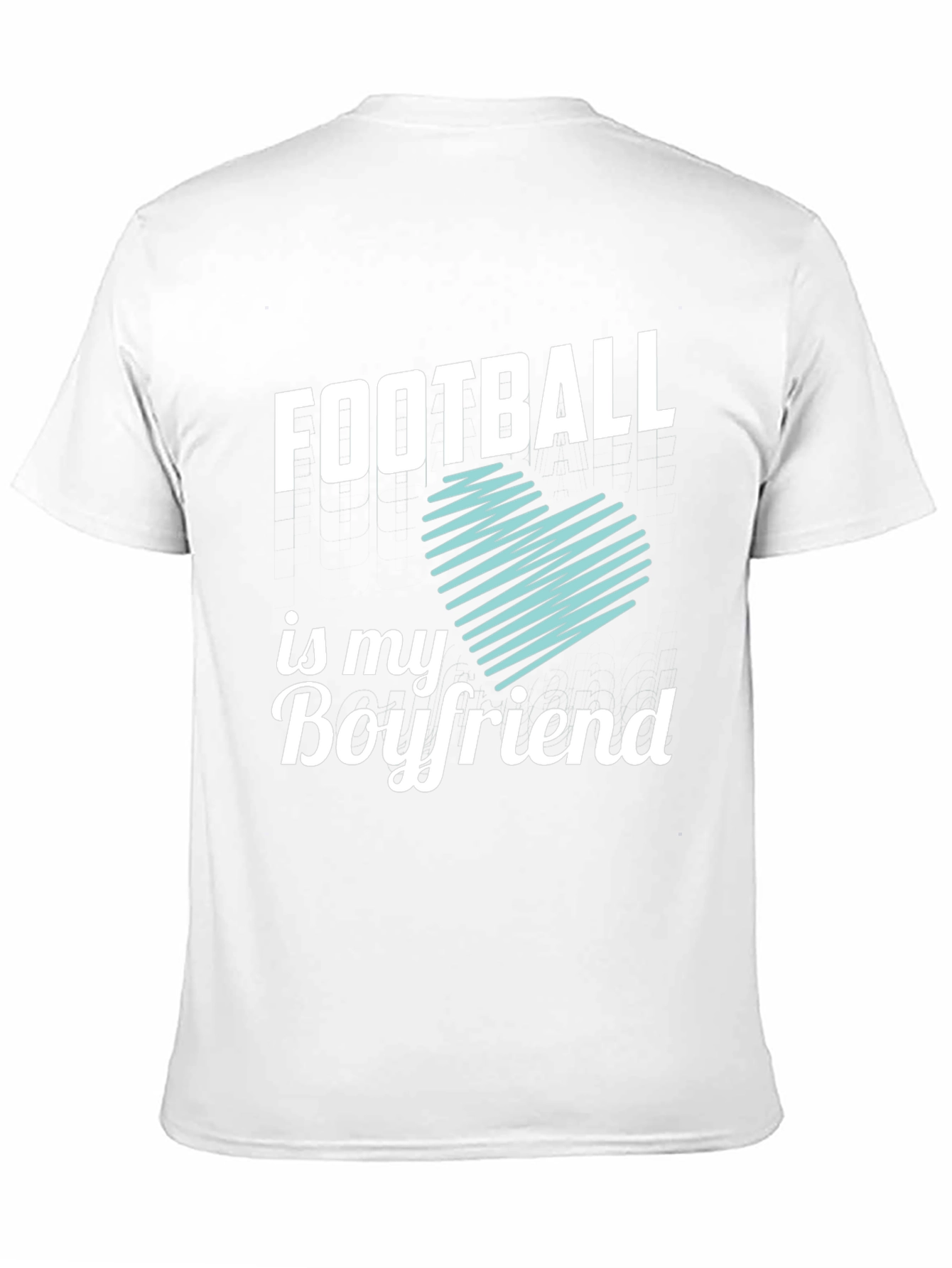 Football Is My Boyfriend Graphic Tee