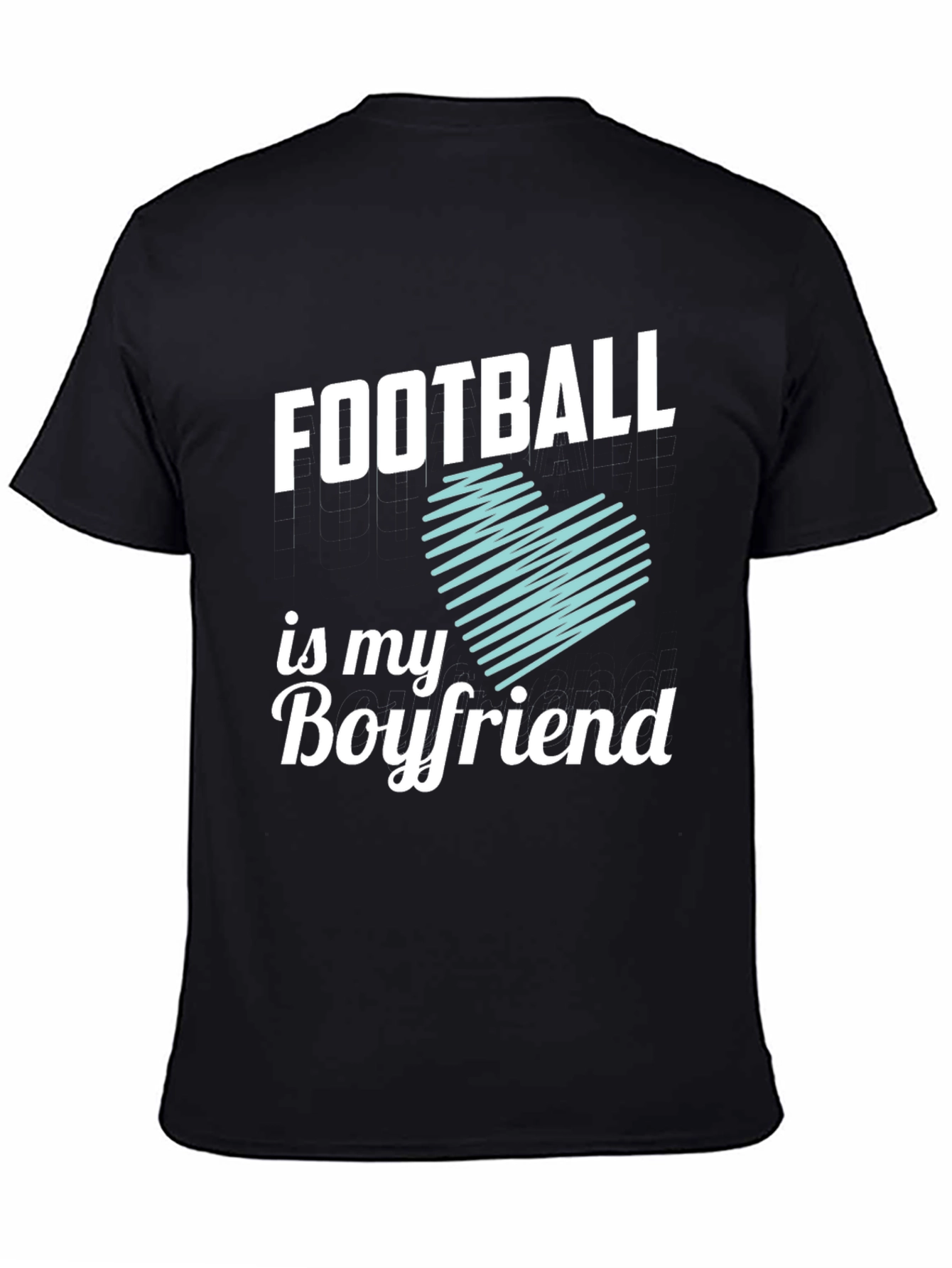 Football Is My Boyfriend Graphic Tee