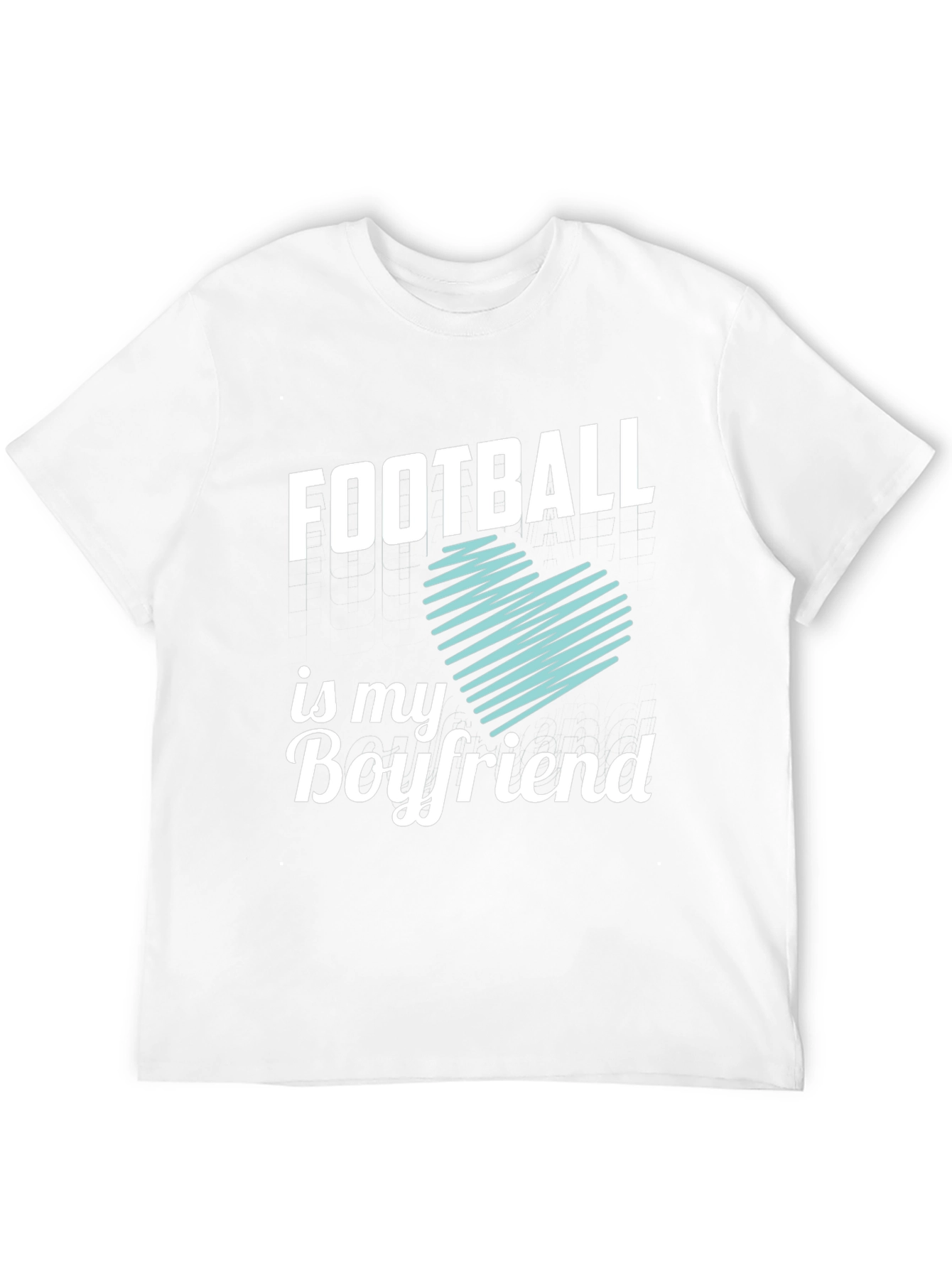 Football Is My Boyfriend Graphic Tee