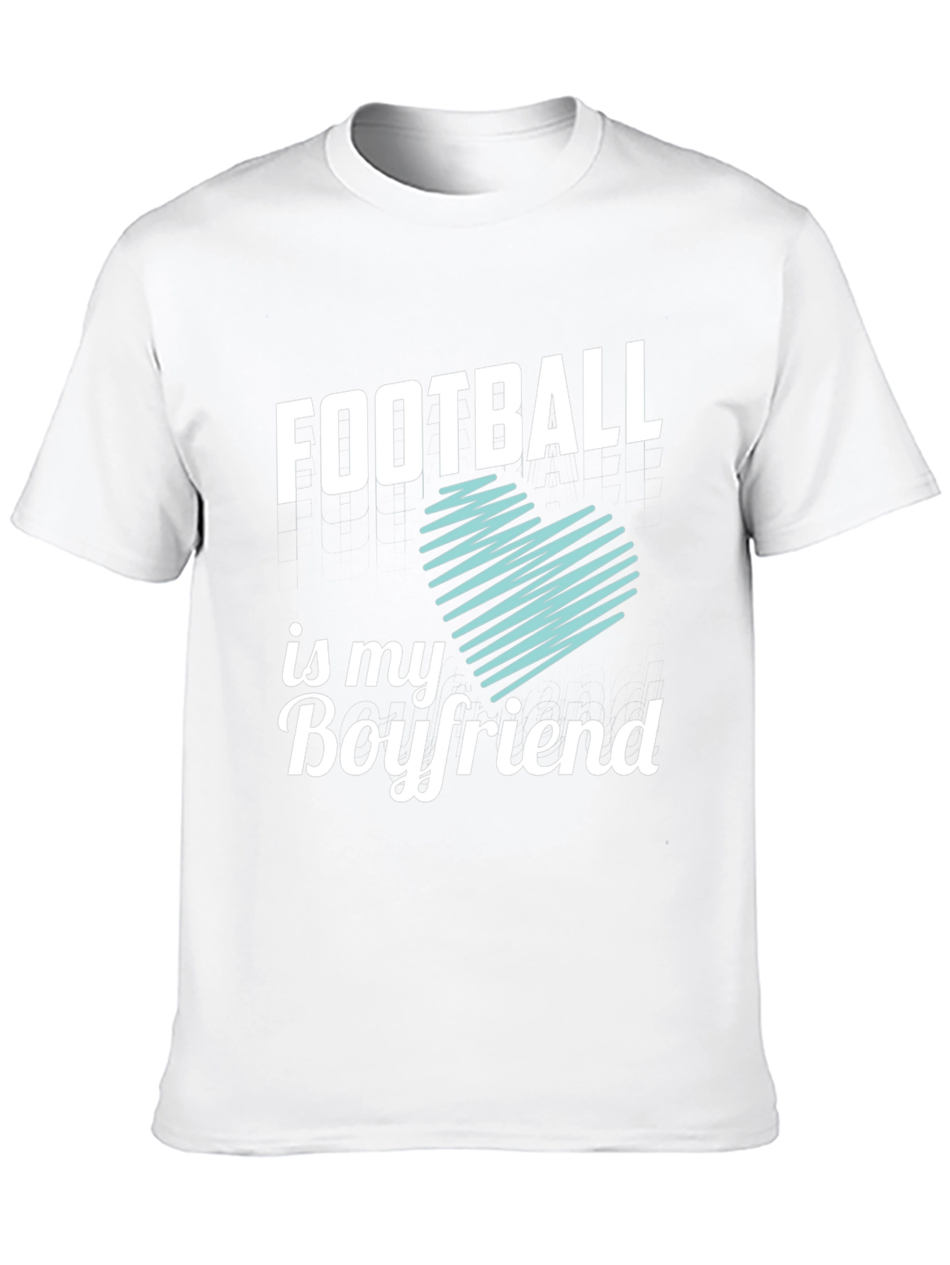Football Is My Boyfriend Graphic Tee