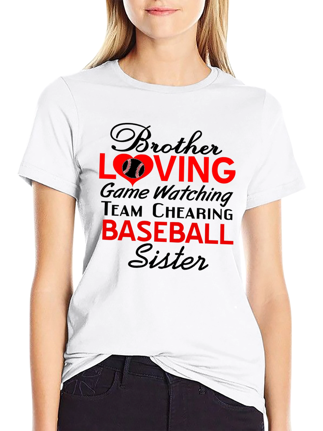 Brother Sister Baseball T-Shirt: Loving Game Day Tee