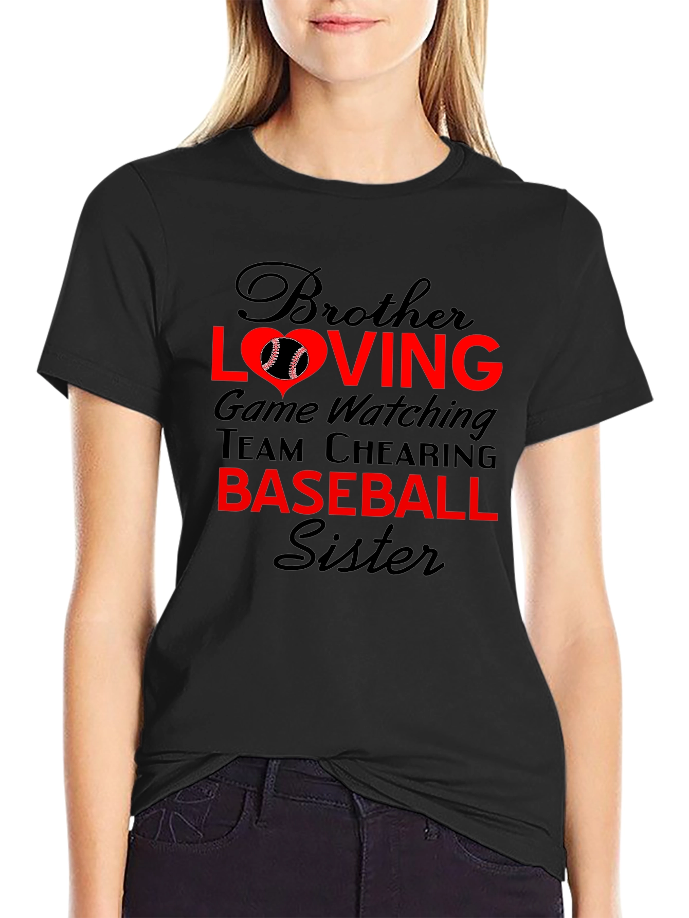 Brother Sister Baseball T-Shirt: Loving Game Day Tee