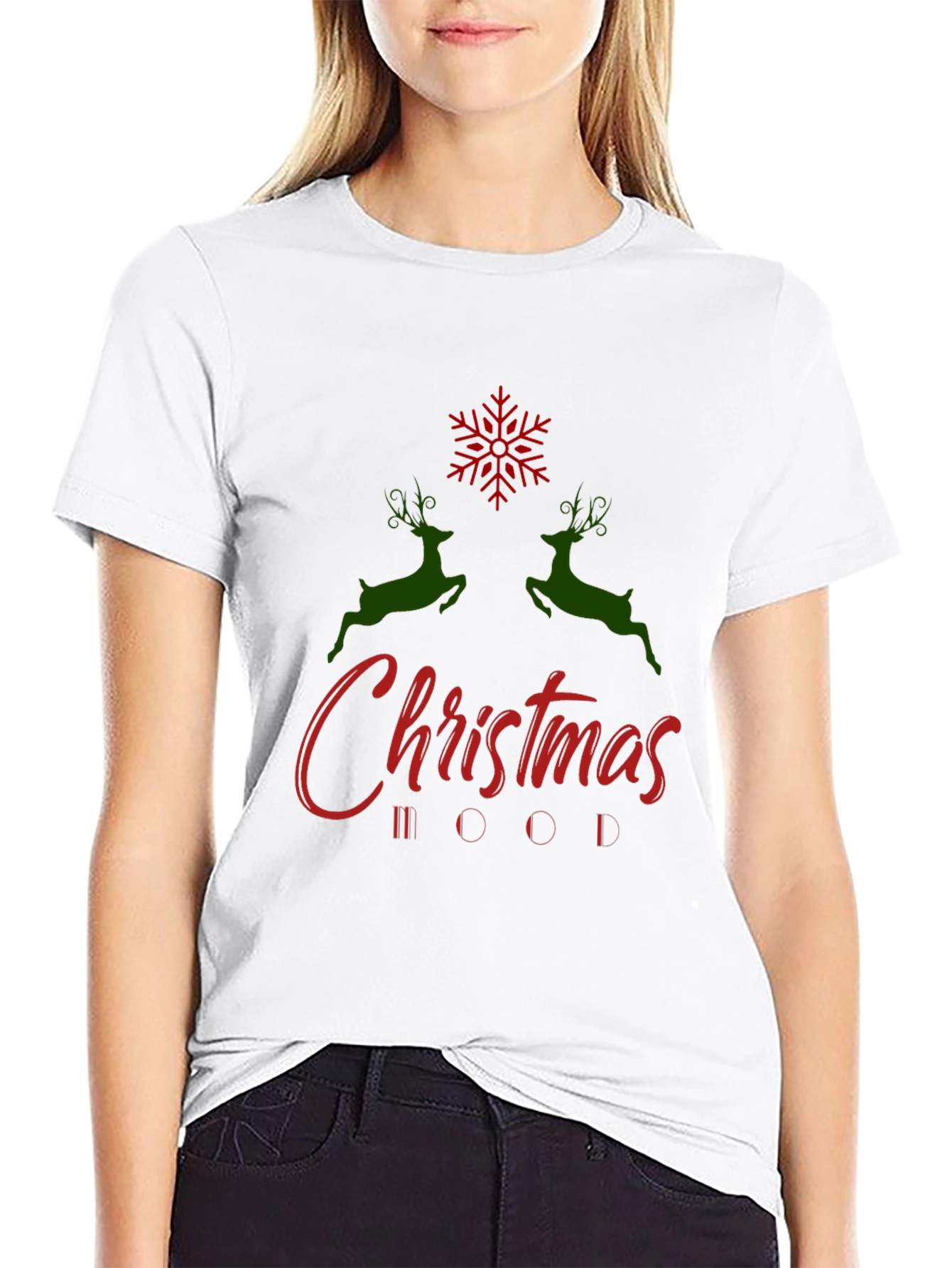 Christmas HOOD Crewneck Tee