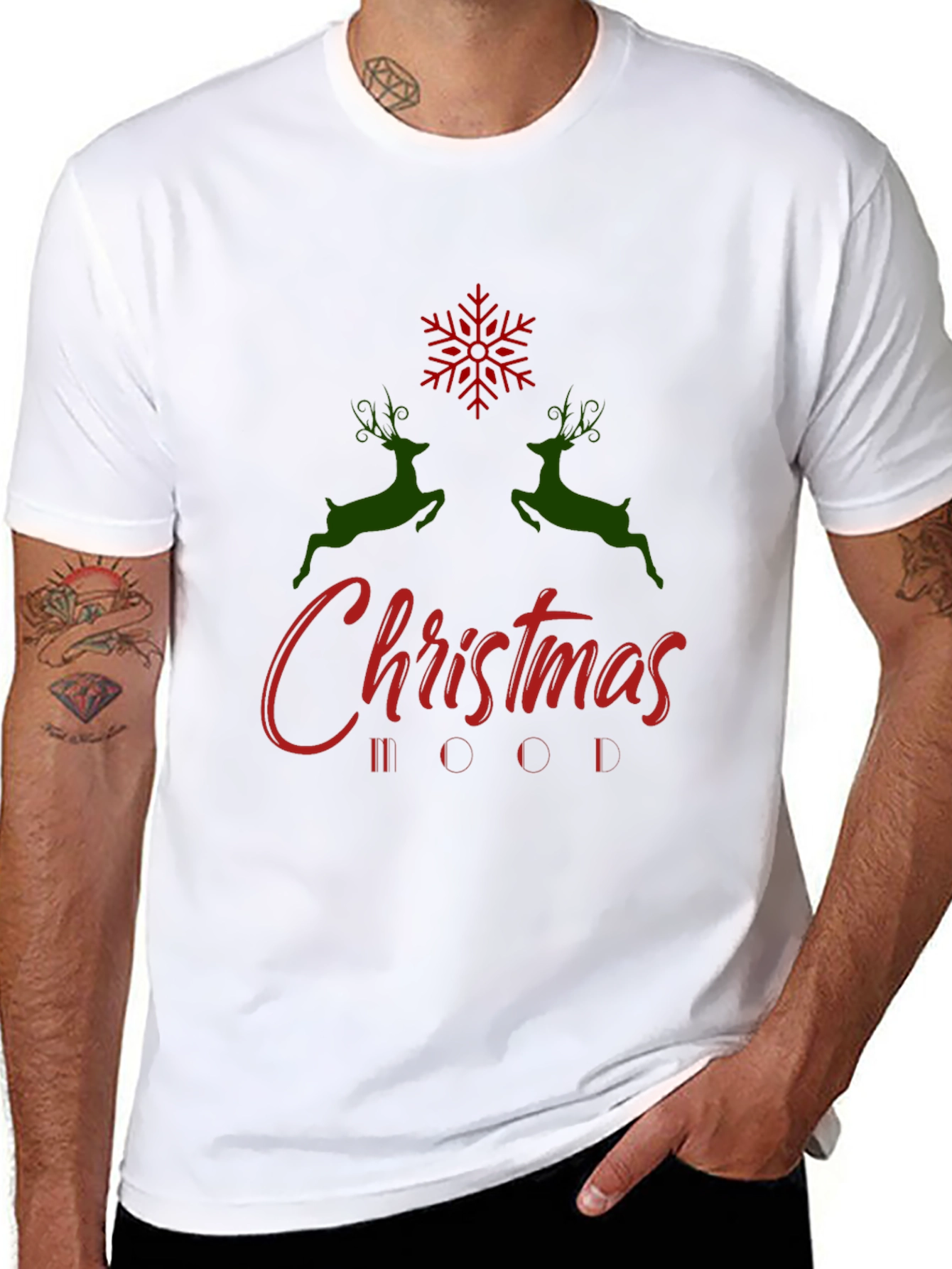 Christmas HOOD Crewneck Tee