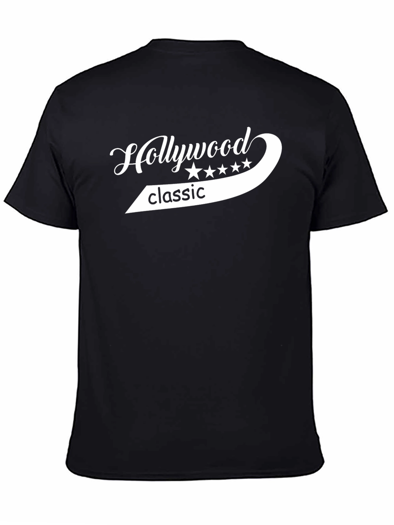 Hollywood Classic Graphic Tee - Soft Cotton Blend