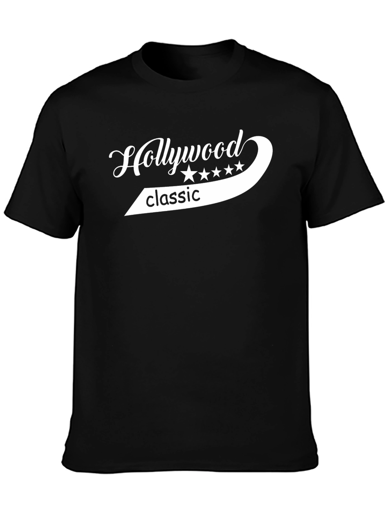 Hollywood Classic Graphic Tee - Soft Cotton Blend