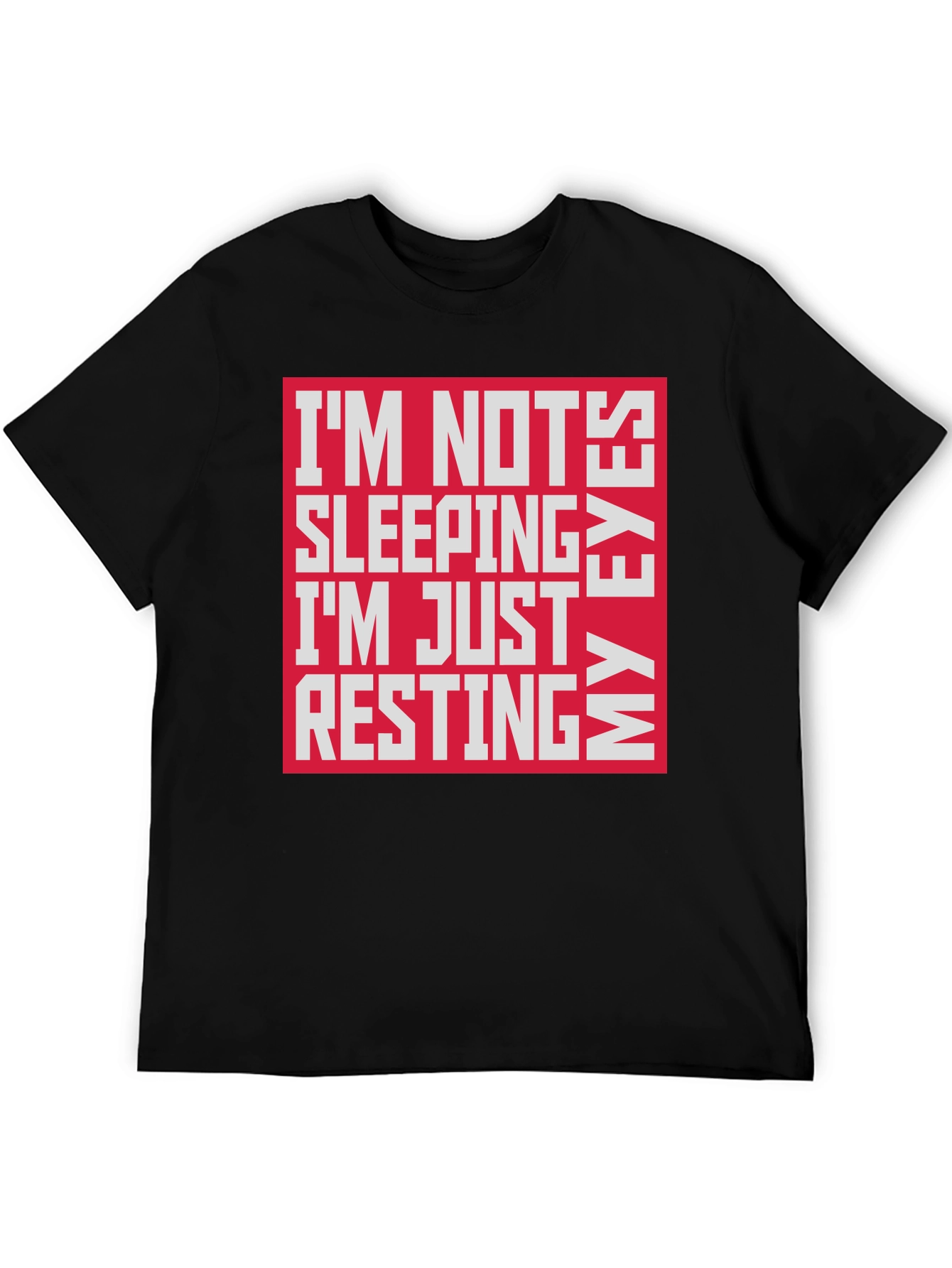 Funny Resting My Eyes Graphic Tee