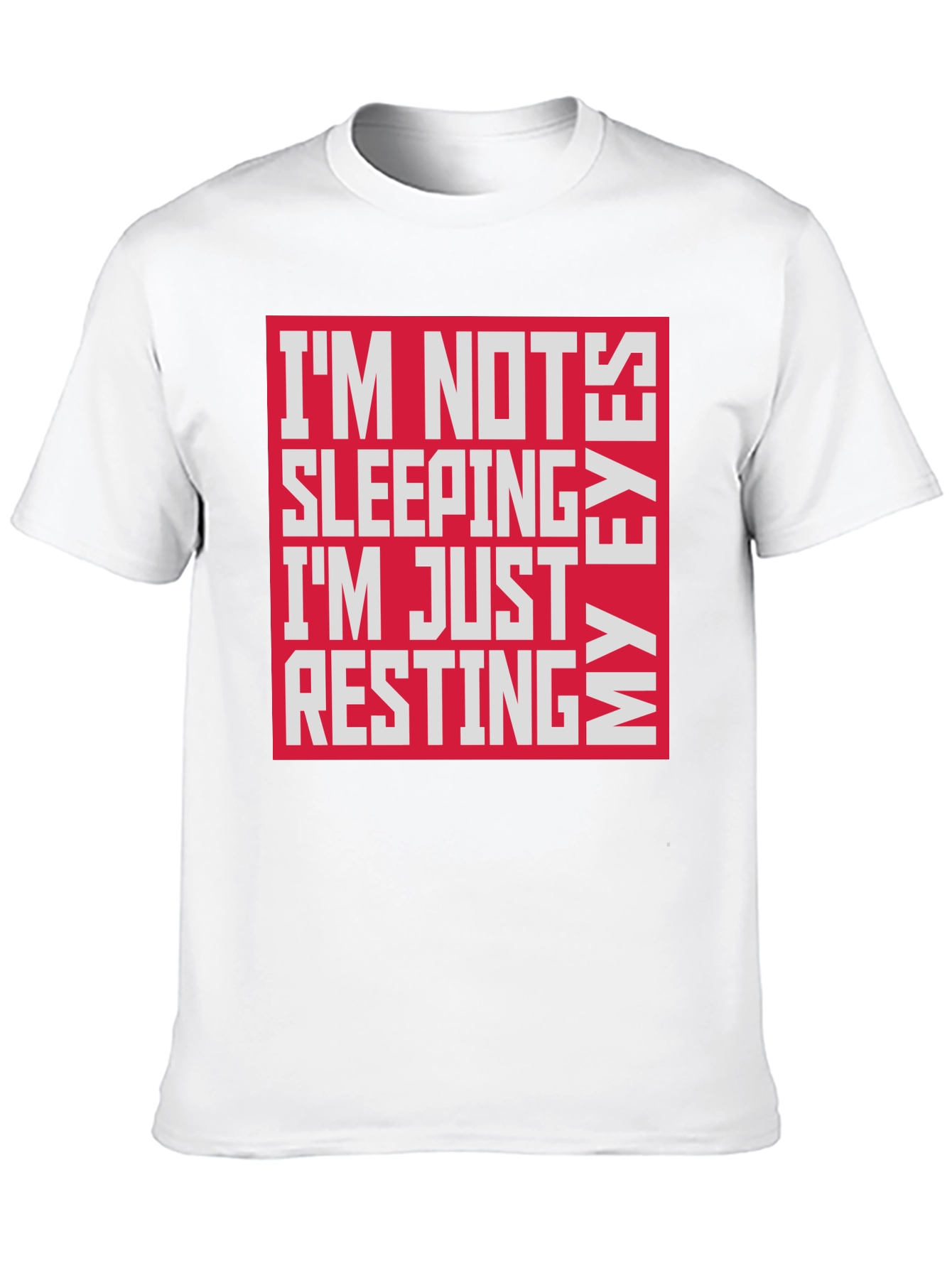 Funny Resting My Eyes Graphic Tee