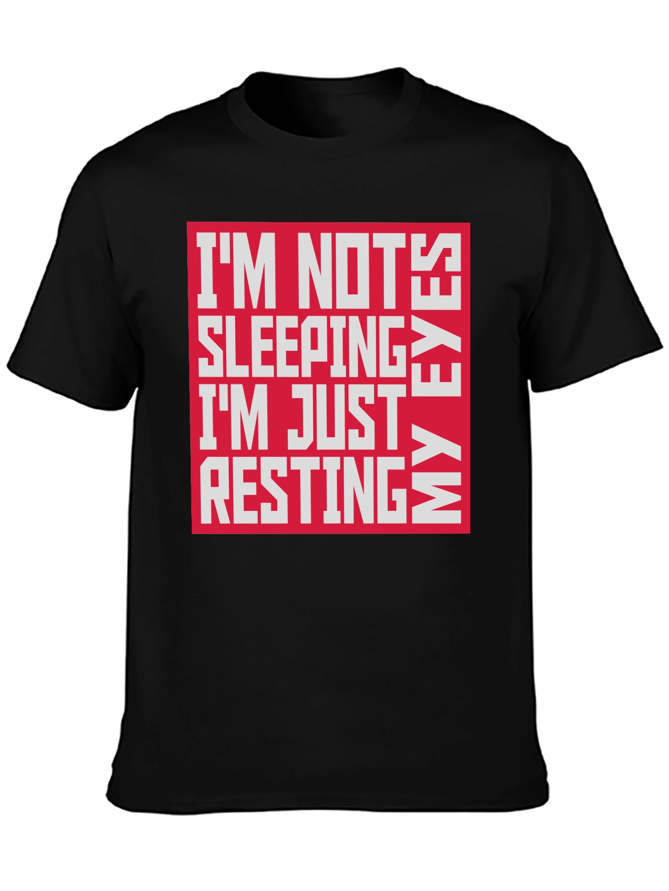 Funny Resting My Eyes Graphic Tee