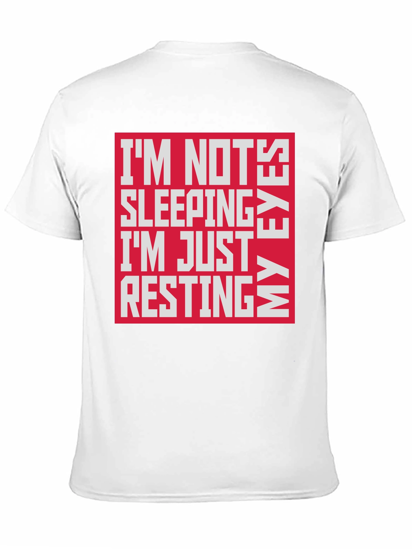 Funny Resting My Eyes Graphic Tee
