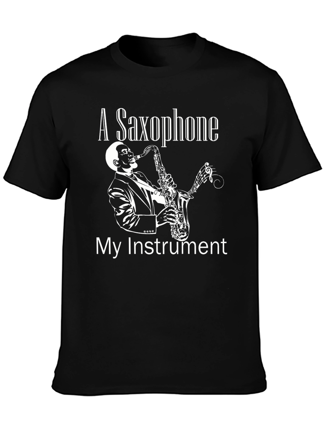 Saxophone Instrument Graphic T-Shirt