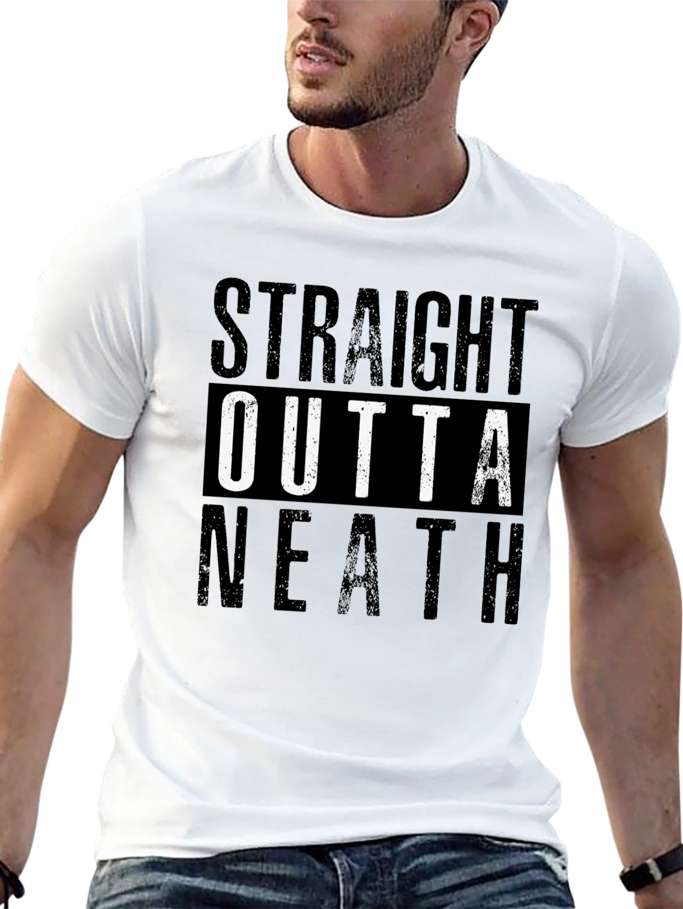 Straight Outta Neath Graphic T-Shirt